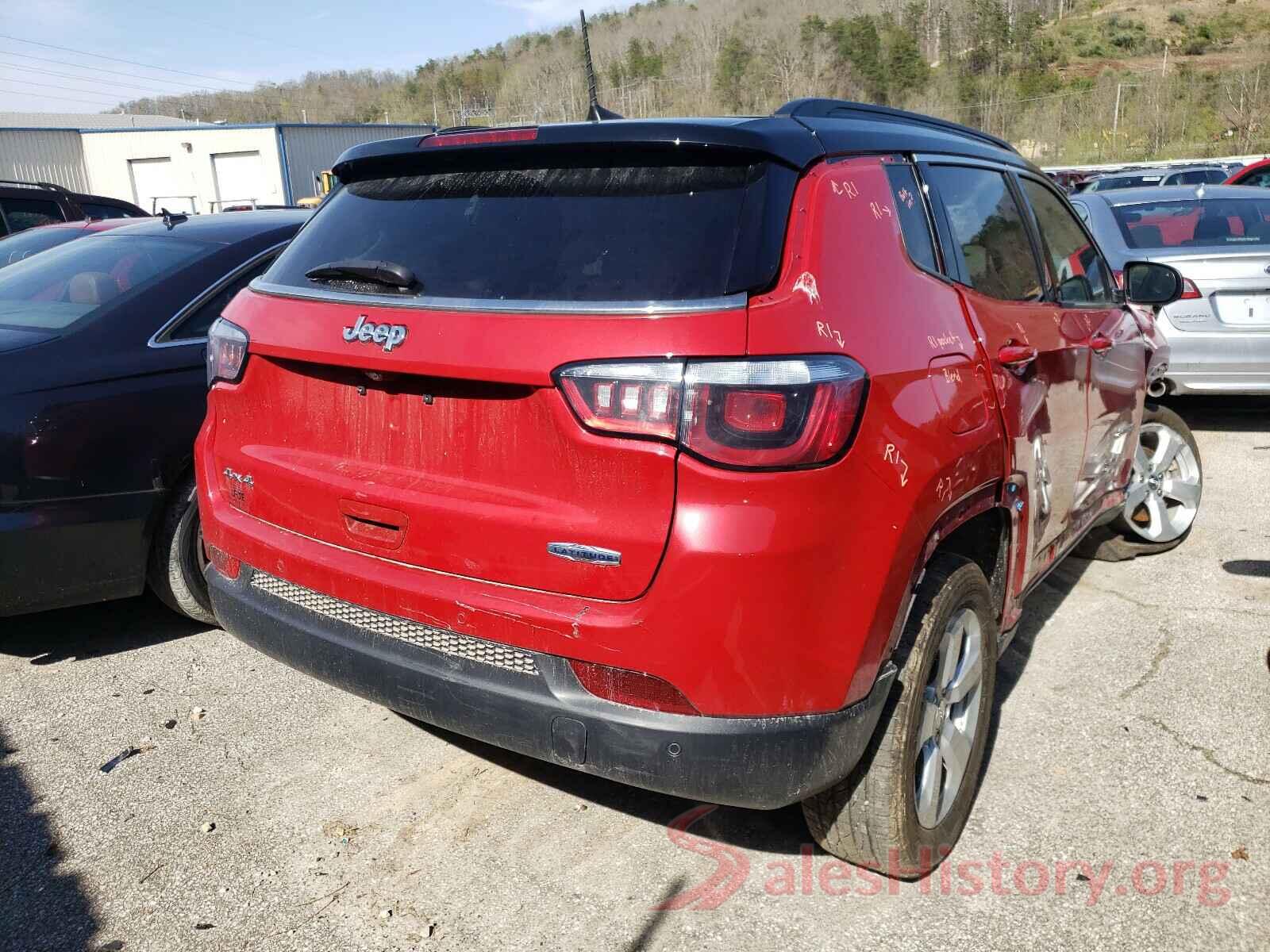 3C4NJDBB8LT157971 2020 JEEP COMPASS