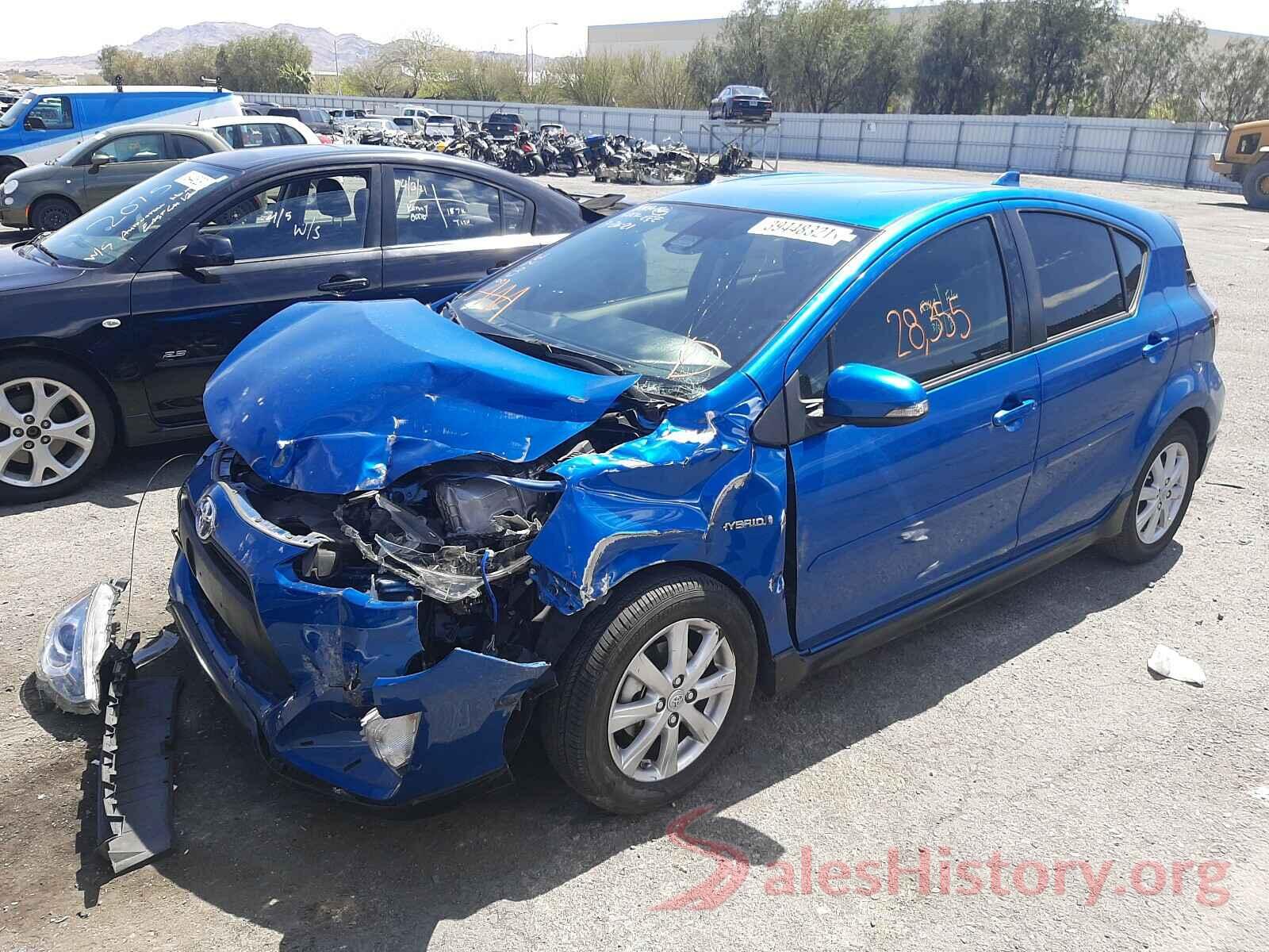 JTDKDTB37H1592590 2017 TOYOTA PRIUS