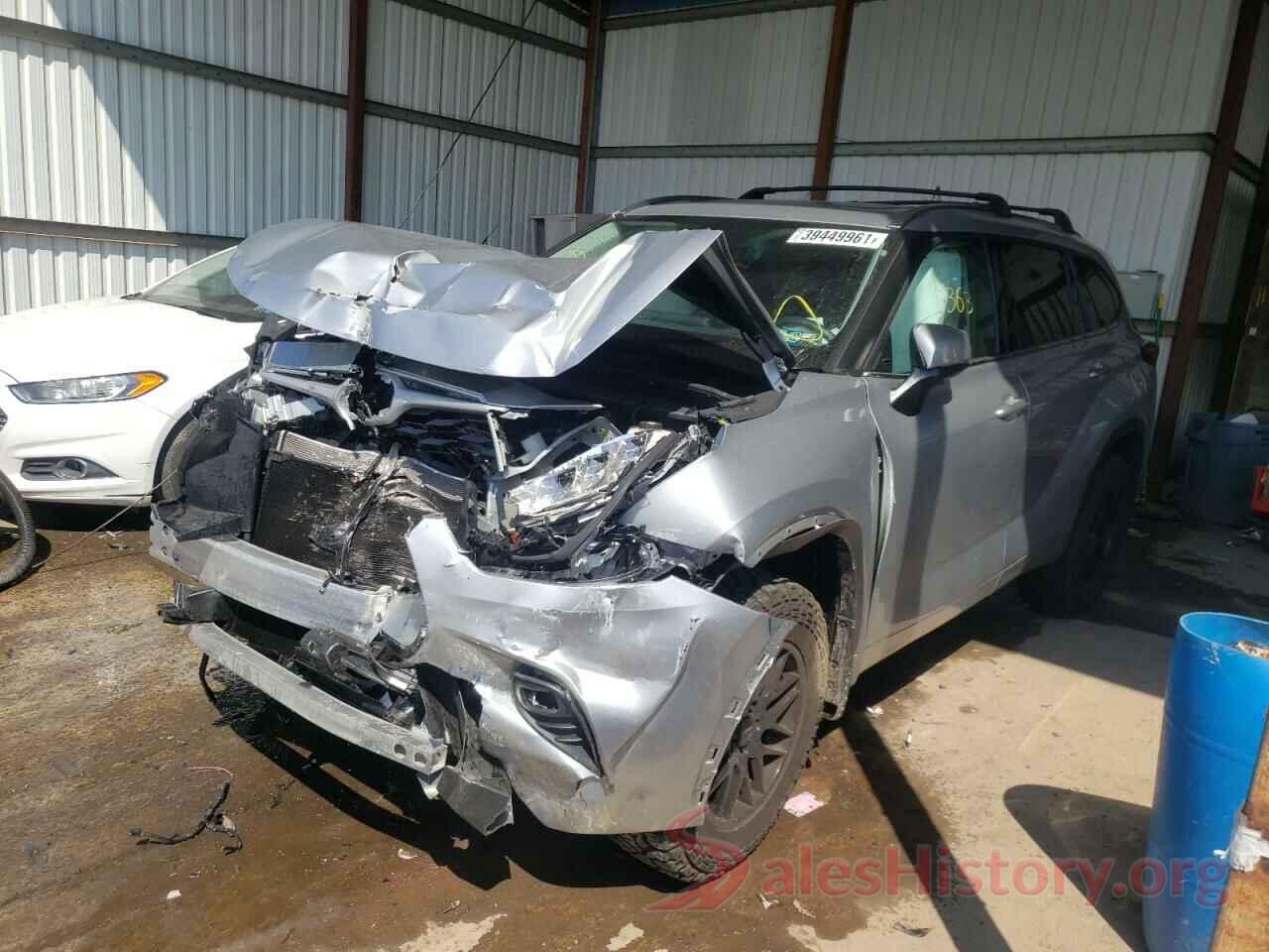 5TDGZRBH0LS504321 2020 TOYOTA HIGHLANDER