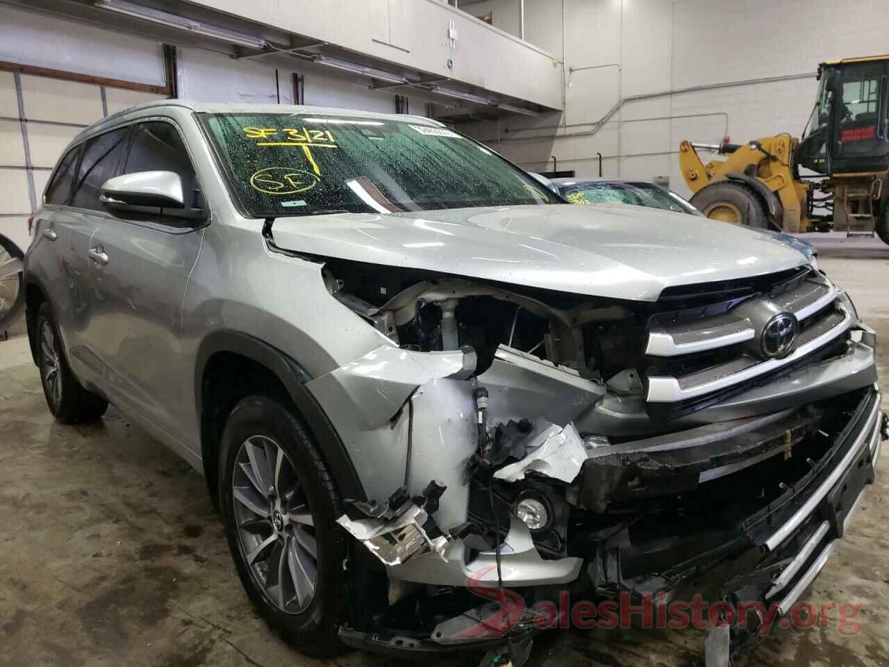 5TDJZRFH2JS845099 2018 TOYOTA HIGHLANDER