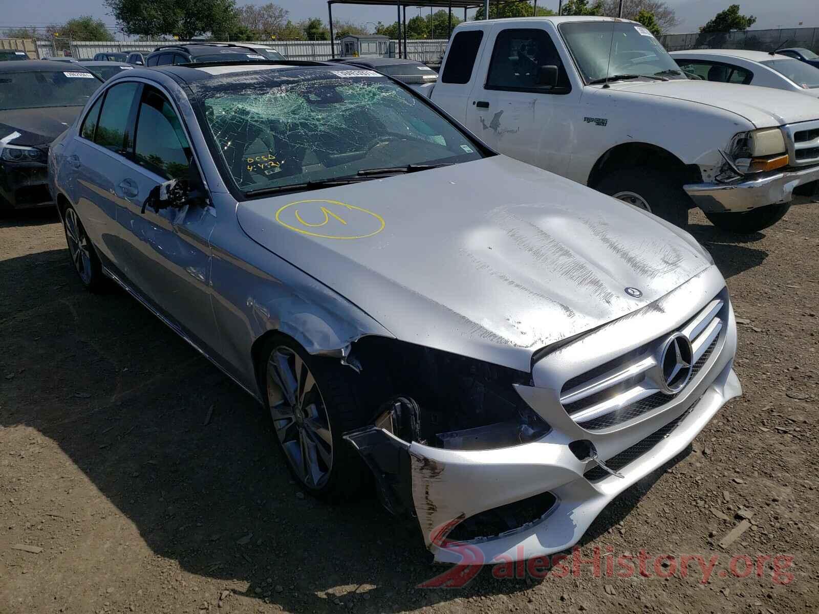 55SWF4JB8GU116699 2016 MERCEDES-BENZ C CLASS