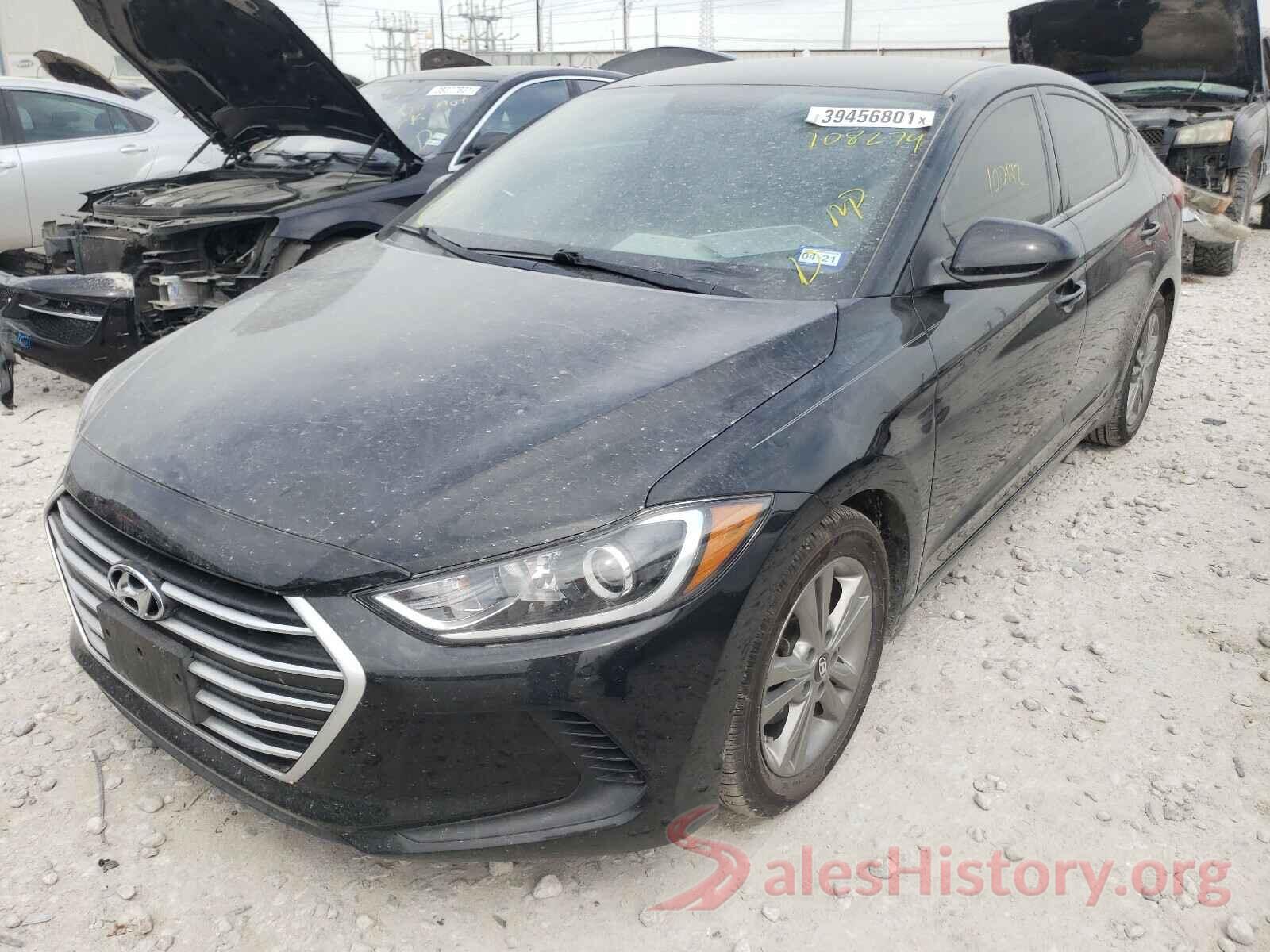 5NPD84LF4HH108279 2017 HYUNDAI ELANTRA