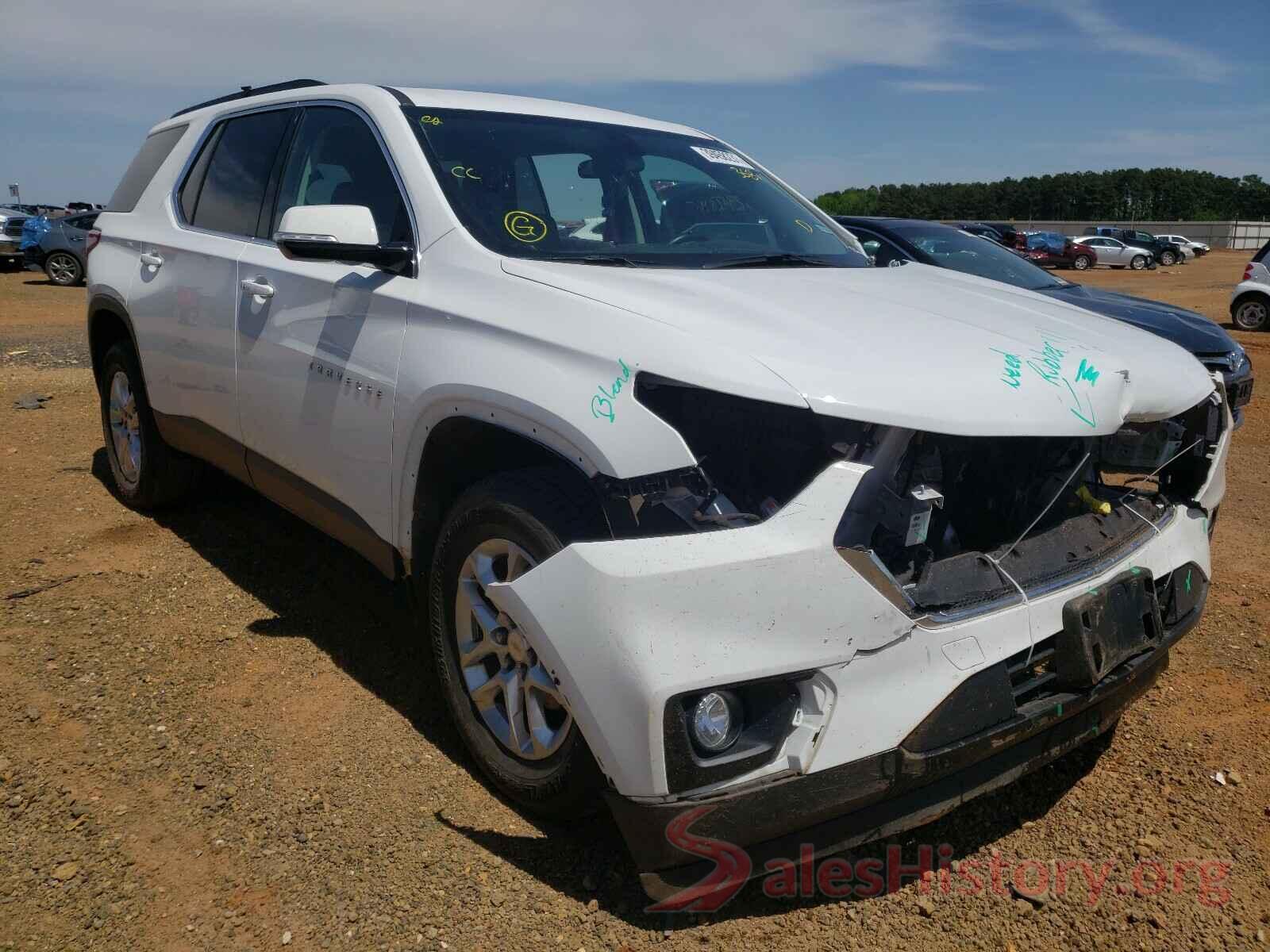 1GNERGKW6KJ273681 2019 CHEVROLET TRAVERSE