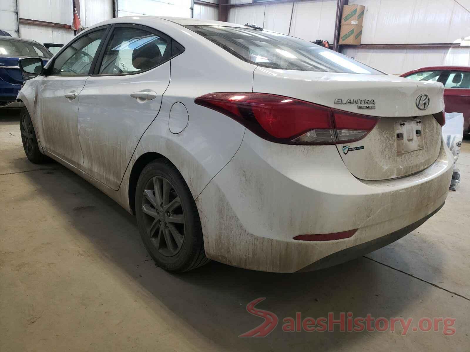 KMHDH4AE8GU551254 2016 HYUNDAI ELANTRA