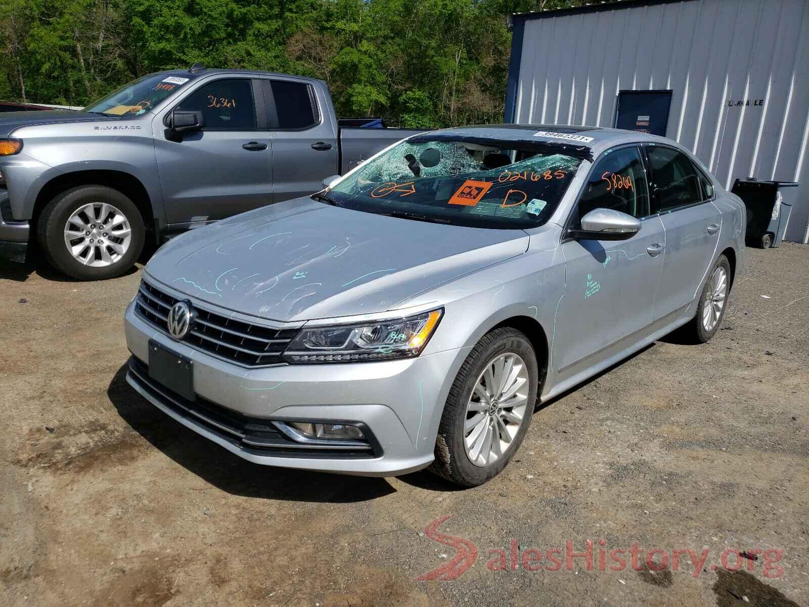 1VWBS7A34GC021685 2016 VOLKSWAGEN PASSAT