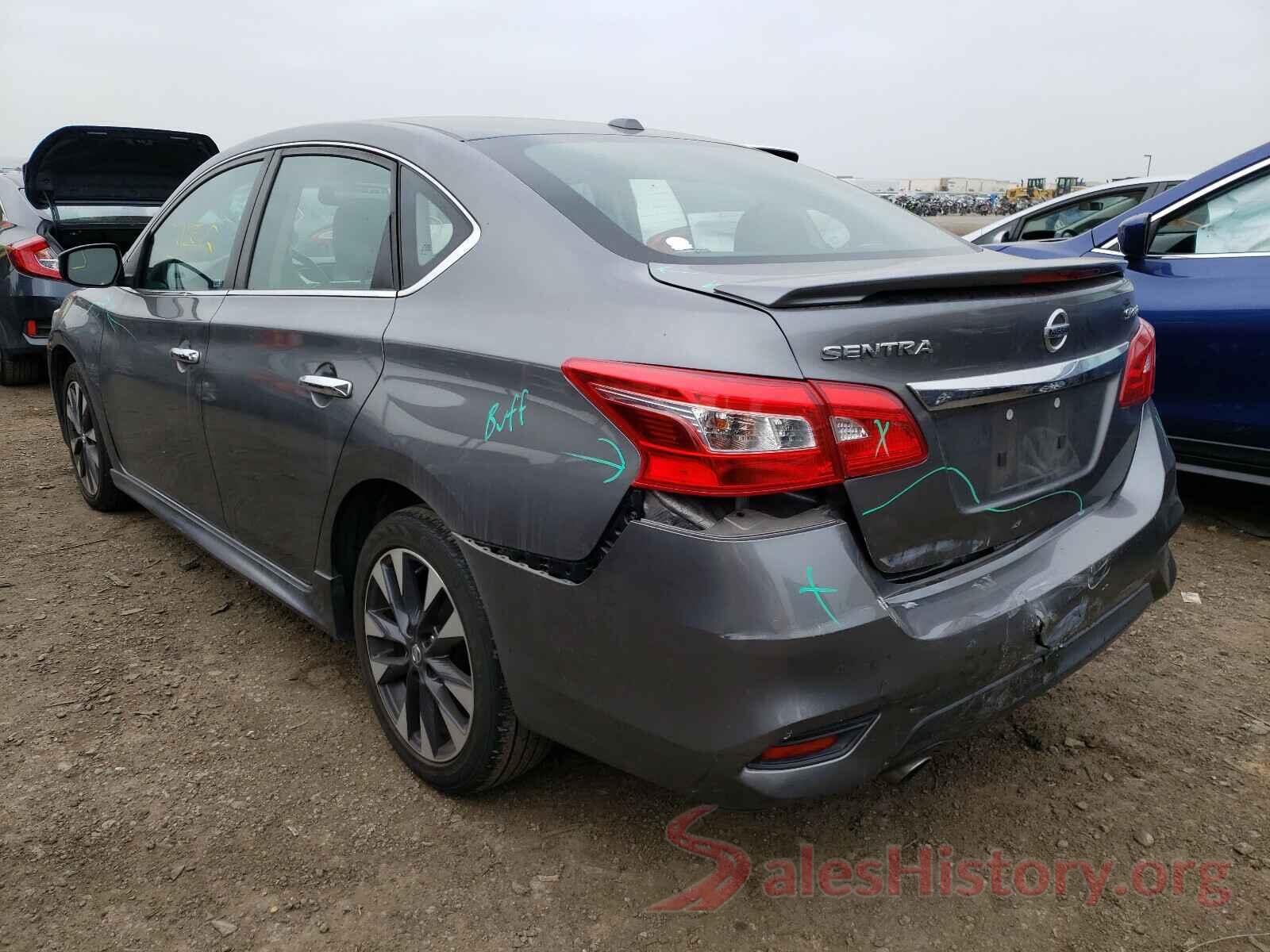 3N1CB7AP3HY368186 2017 NISSAN SENTRA