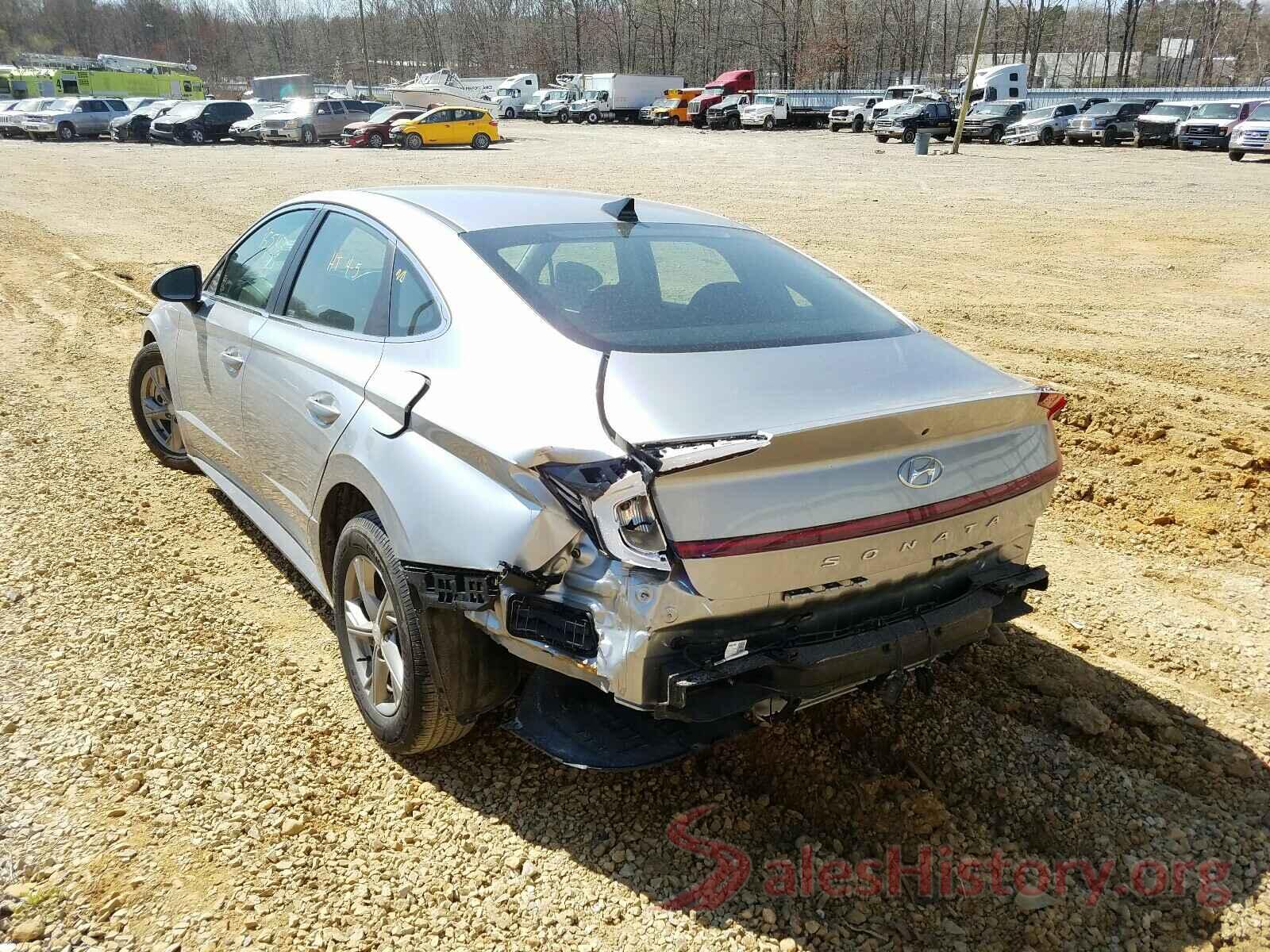 5NPEG4JA2MH070771 2021 HYUNDAI SONATA