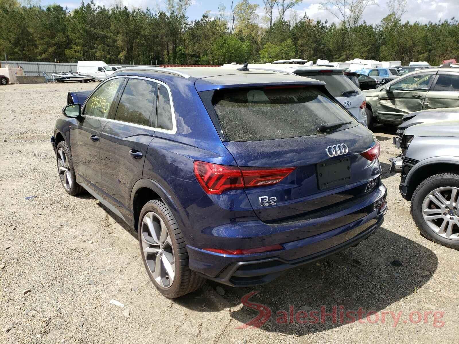 WA1EECF34M1056754 2021 AUDI Q3