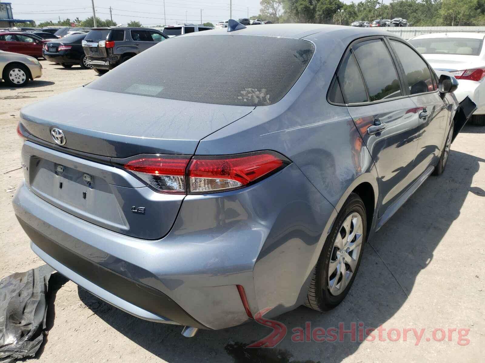 5YFEPRAE2LP110168 2020 TOYOTA COROLLA