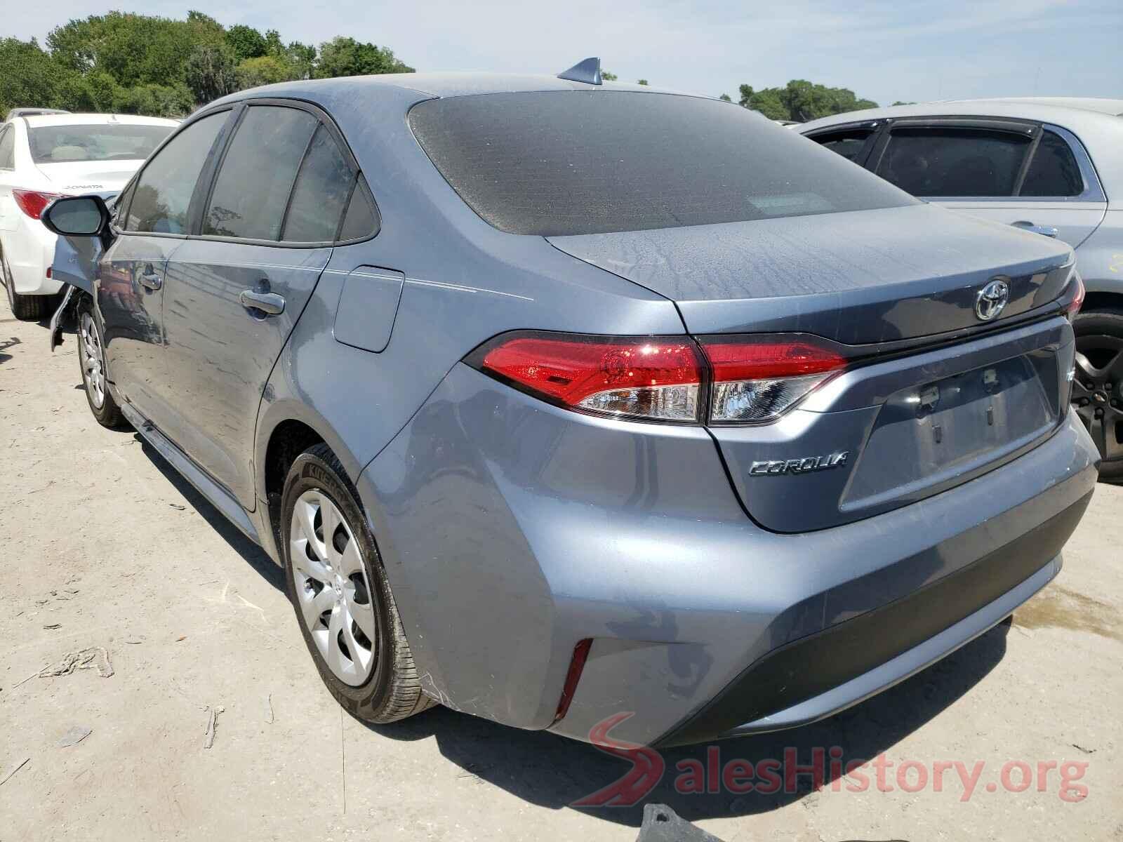 5YFEPRAE2LP110168 2020 TOYOTA COROLLA