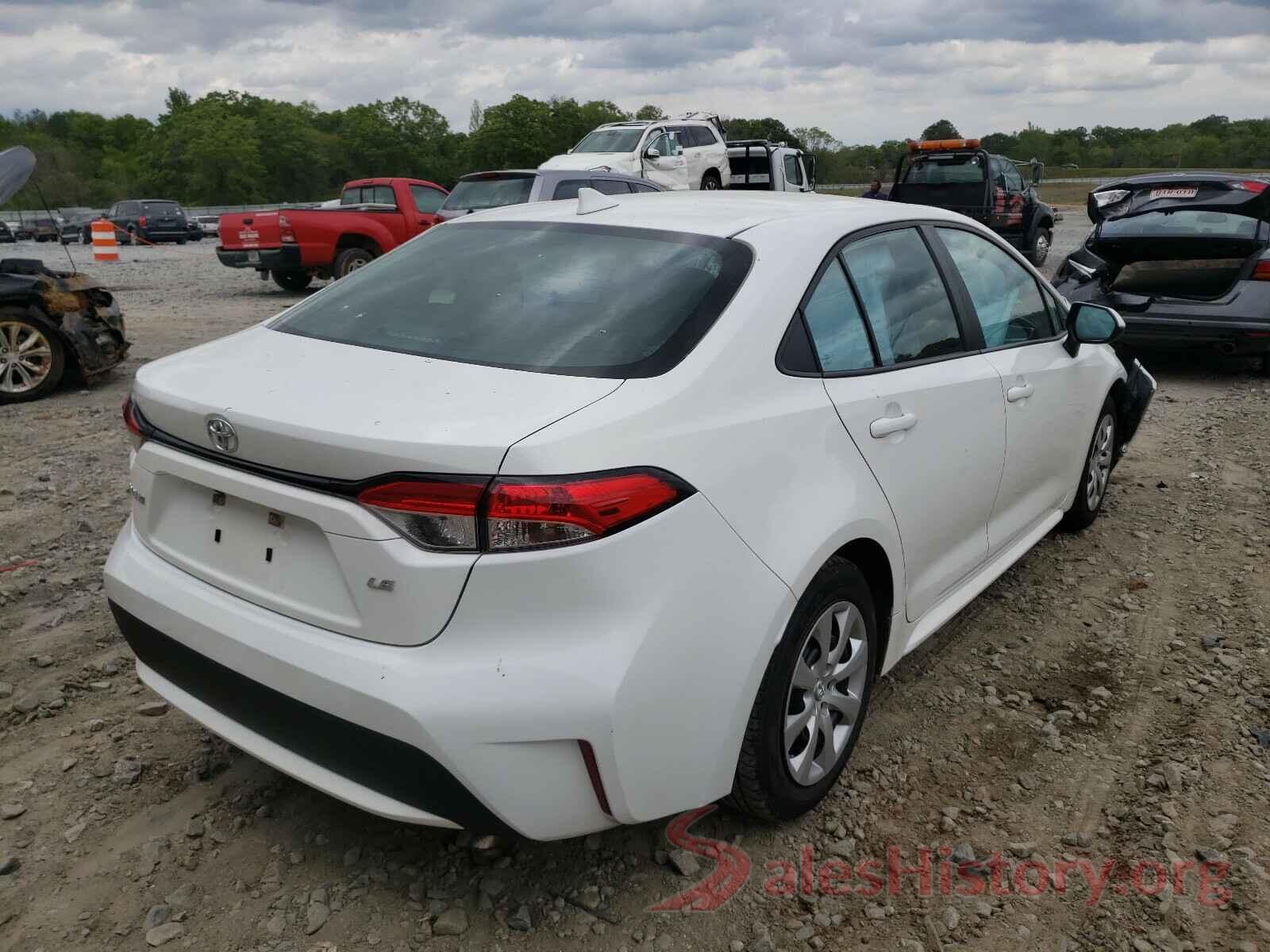 5YFEPRAE7LP069357 2020 TOYOTA COROLLA