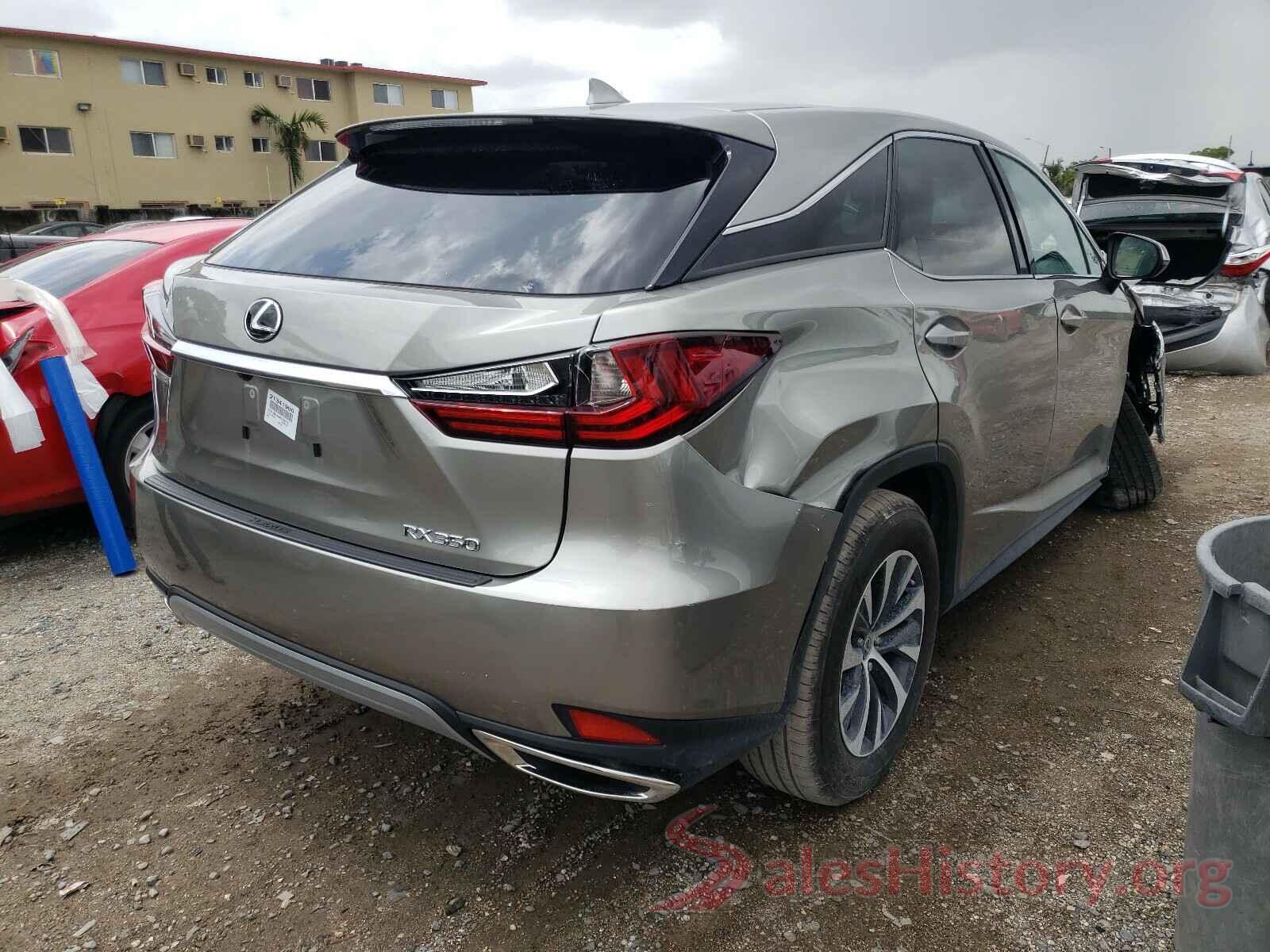 2T2AZMAA3MC202573 2021 LEXUS RX350