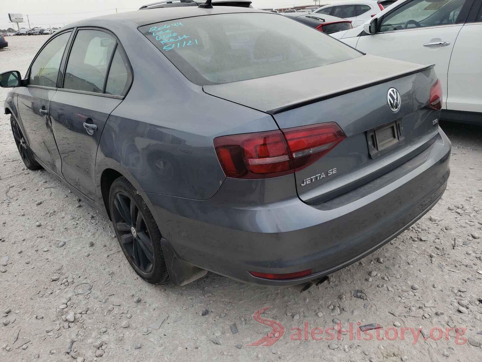 3VWD17AJXJM212592 2018 VOLKSWAGEN JETTA