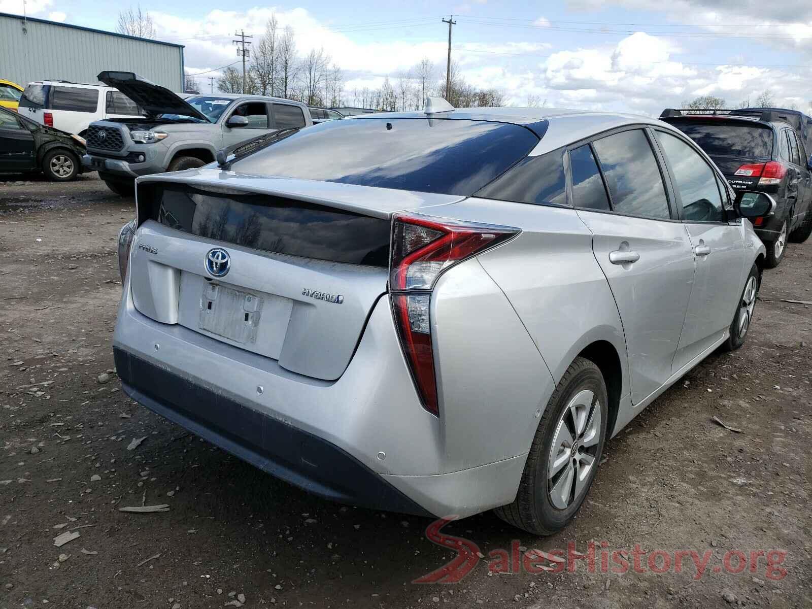 JTDKARFU1G3024501 2016 TOYOTA PRIUS