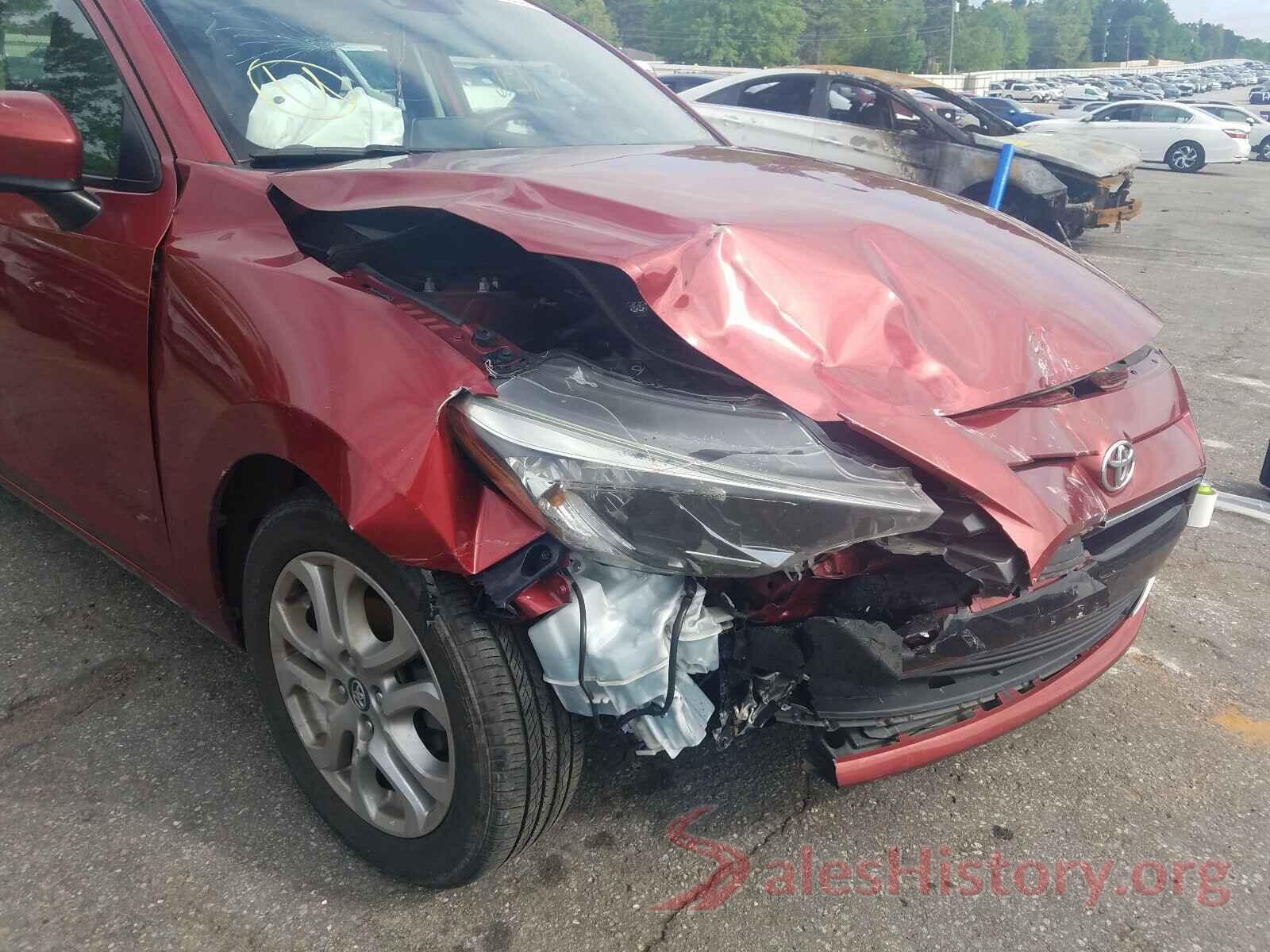 3MYDLBYV2HY167984 2017 TOYOTA YARIS