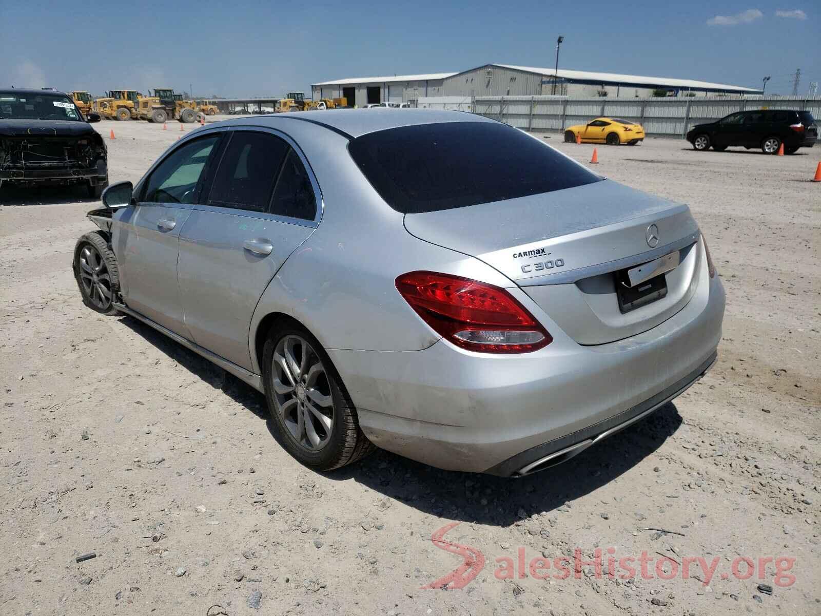 55SWF4JB5HU185691 2017 MERCEDES-BENZ C CLASS