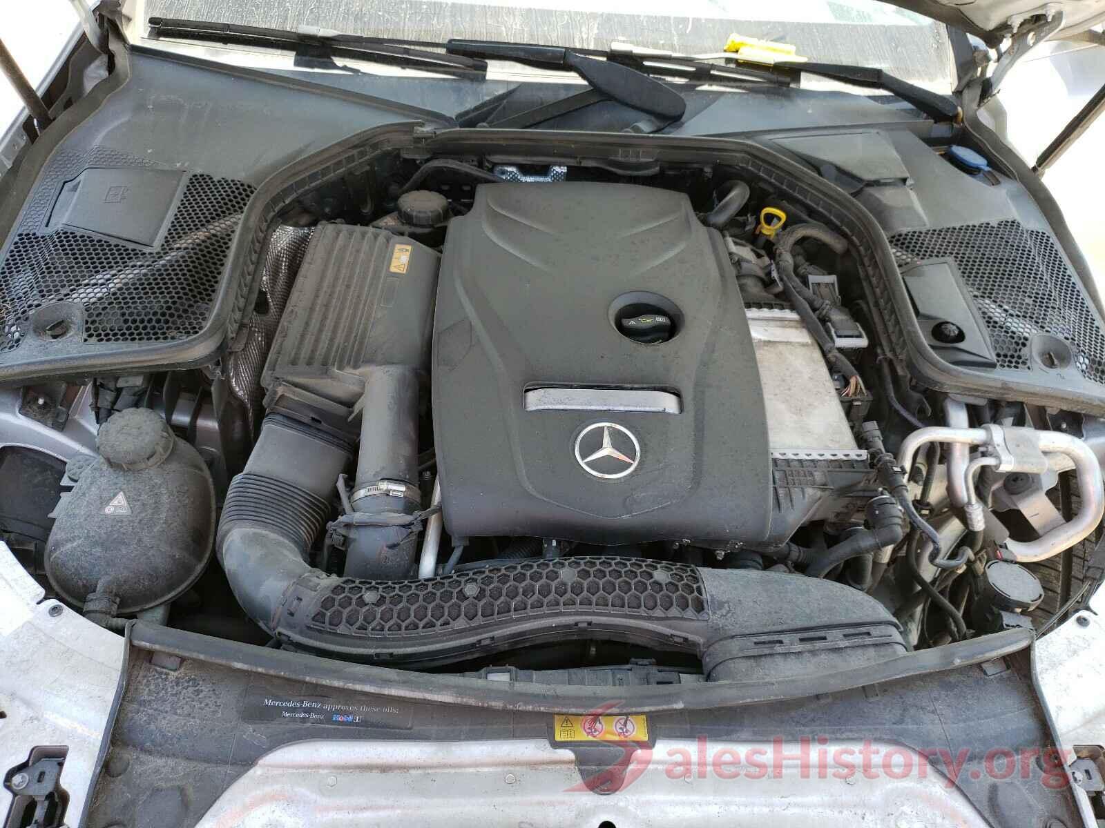 55SWF4JB5HU185691 2017 MERCEDES-BENZ C CLASS