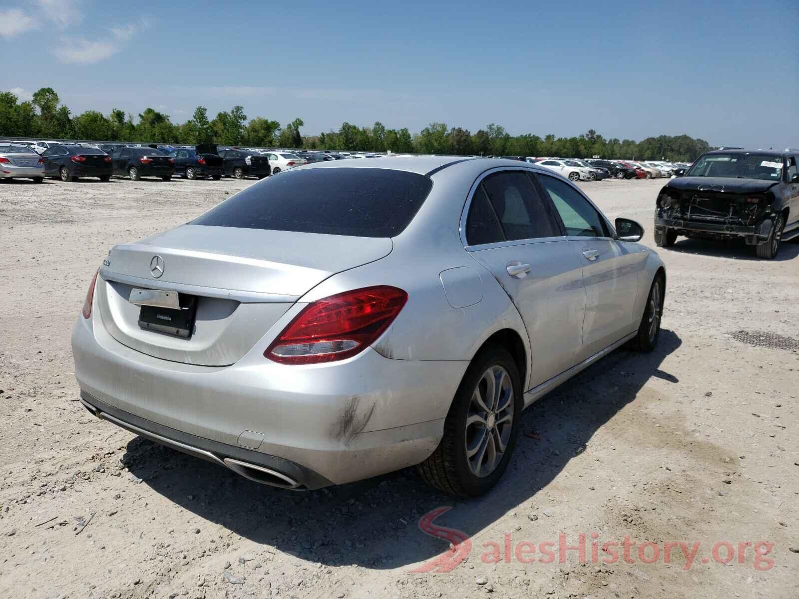 55SWF4JB5HU185691 2017 MERCEDES-BENZ C CLASS