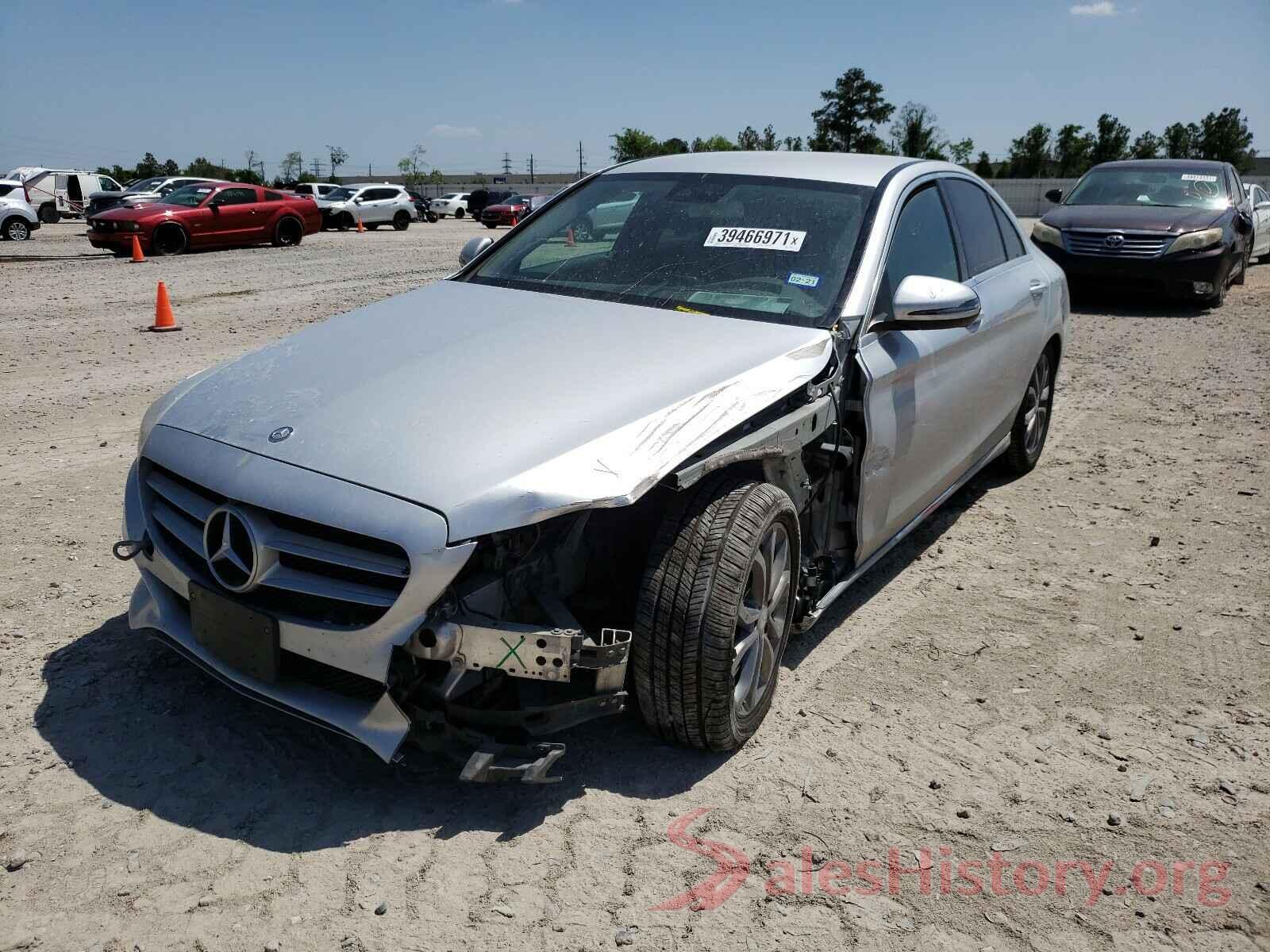 55SWF4JB5HU185691 2017 MERCEDES-BENZ C CLASS