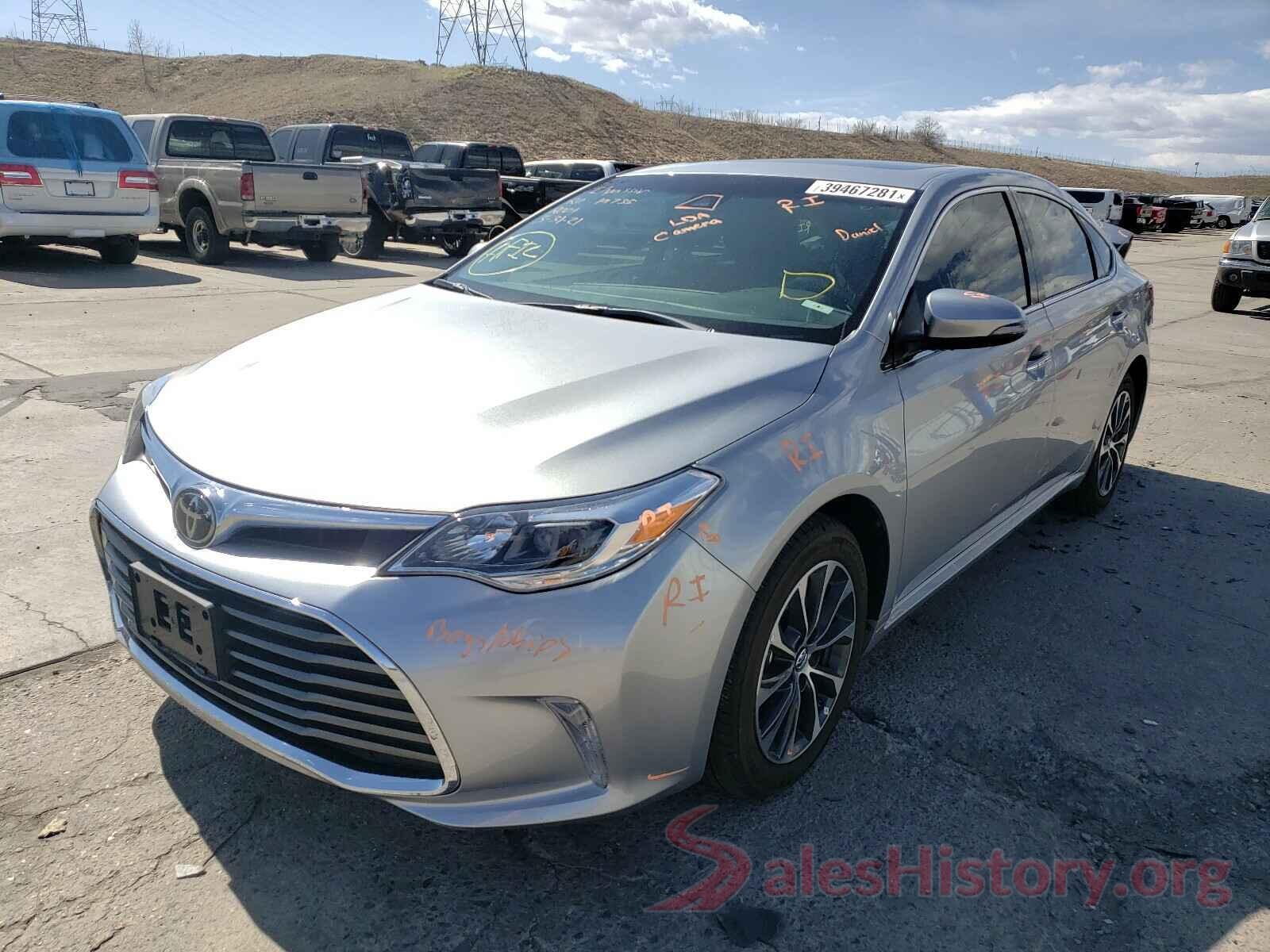 4T1BK1EB1JU287325 2018 TOYOTA AVALON