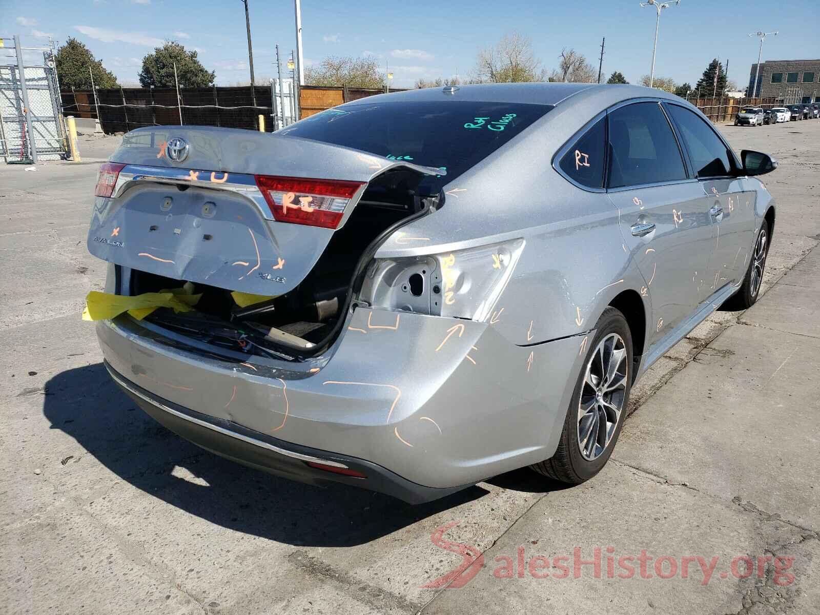 4T1BK1EB1JU287325 2018 TOYOTA AVALON