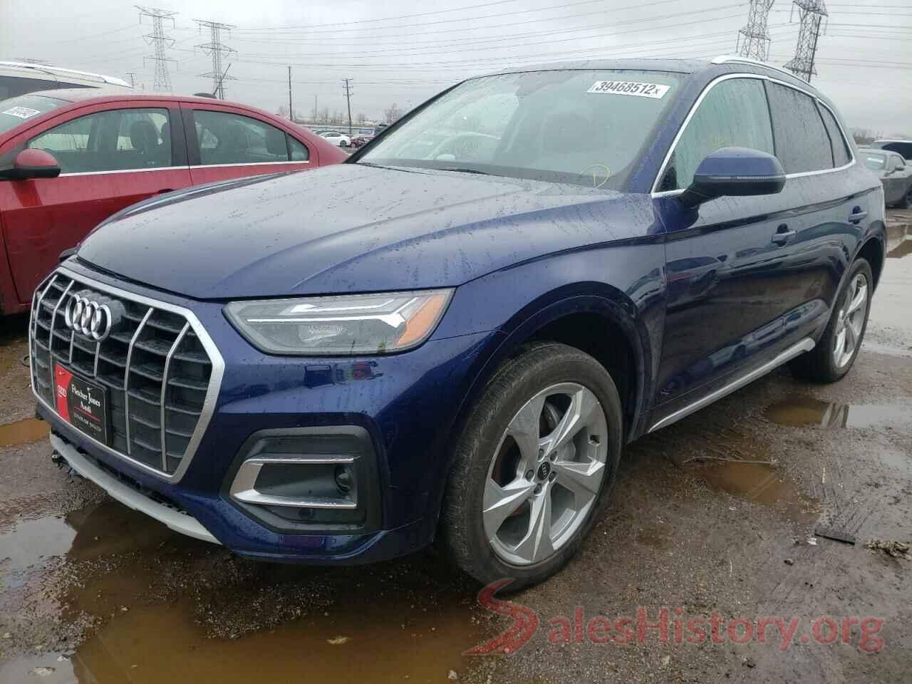 WA1BAAFYXM2070652 2021 AUDI Q5