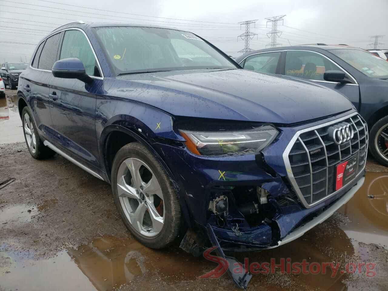 WA1BAAFYXM2070652 2021 AUDI Q5