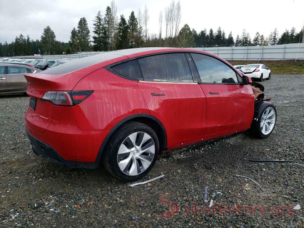 7SAYGDEE7NF322513 2022 TESLA MODEL Y