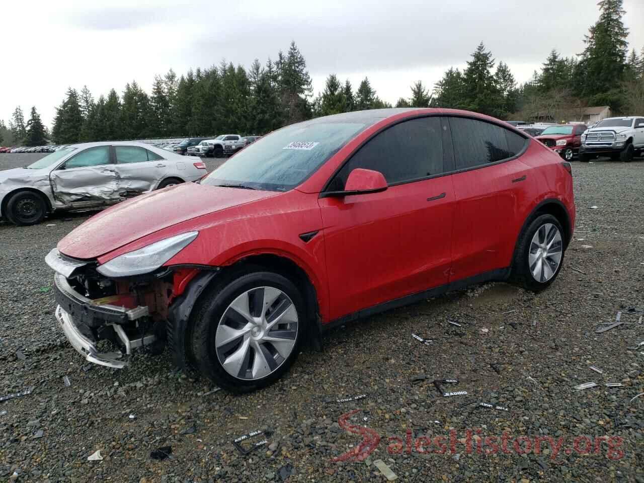 7SAYGDEE7NF322513 2022 TESLA MODEL Y