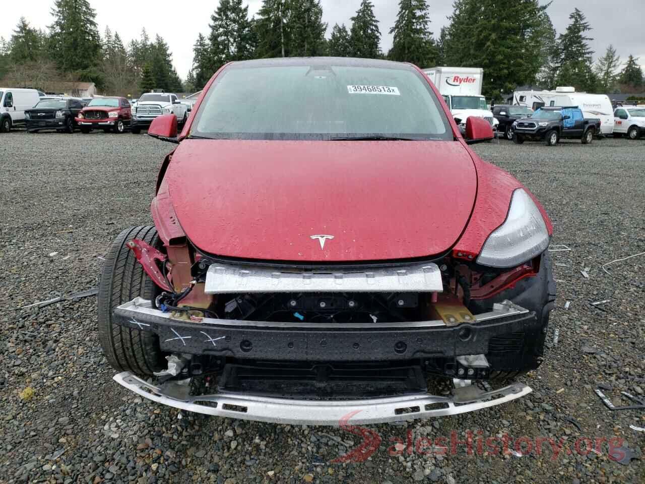 7SAYGDEE7NF322513 2022 TESLA MODEL Y