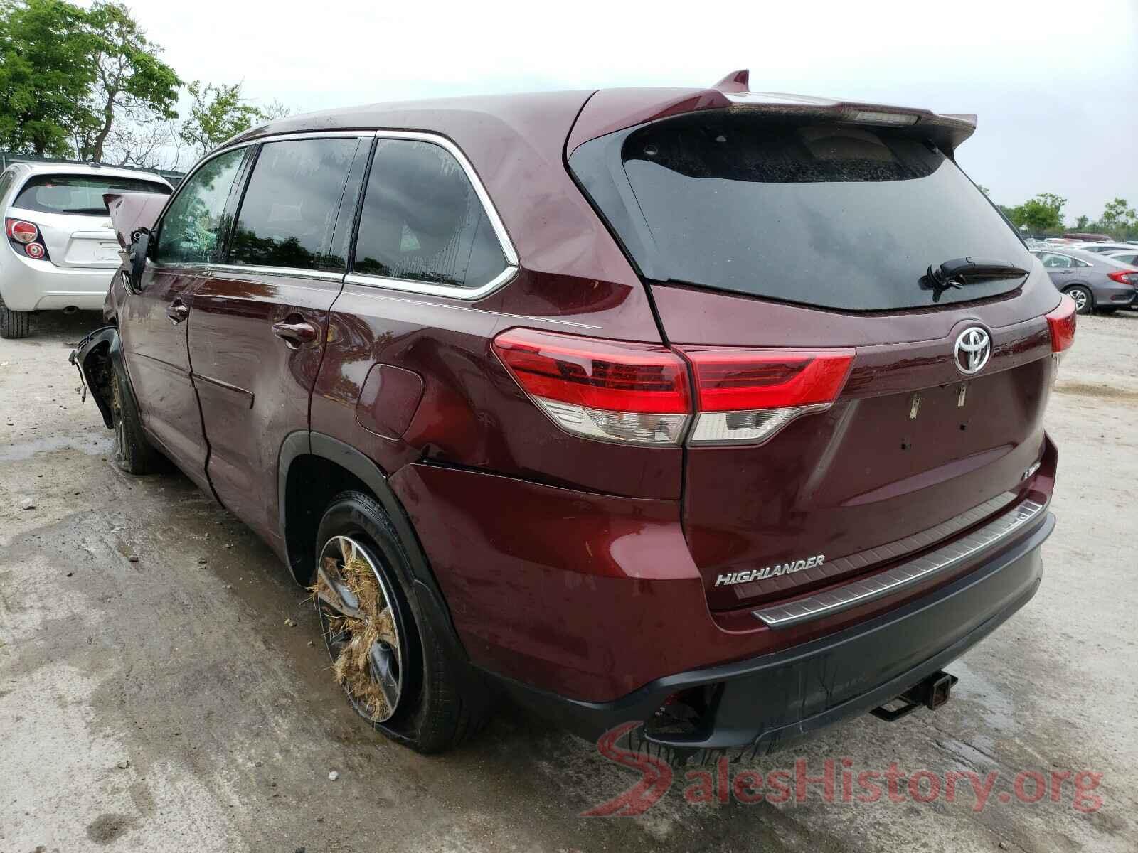 5TDBZRFH9JS908011 2018 TOYOTA HIGHLANDER