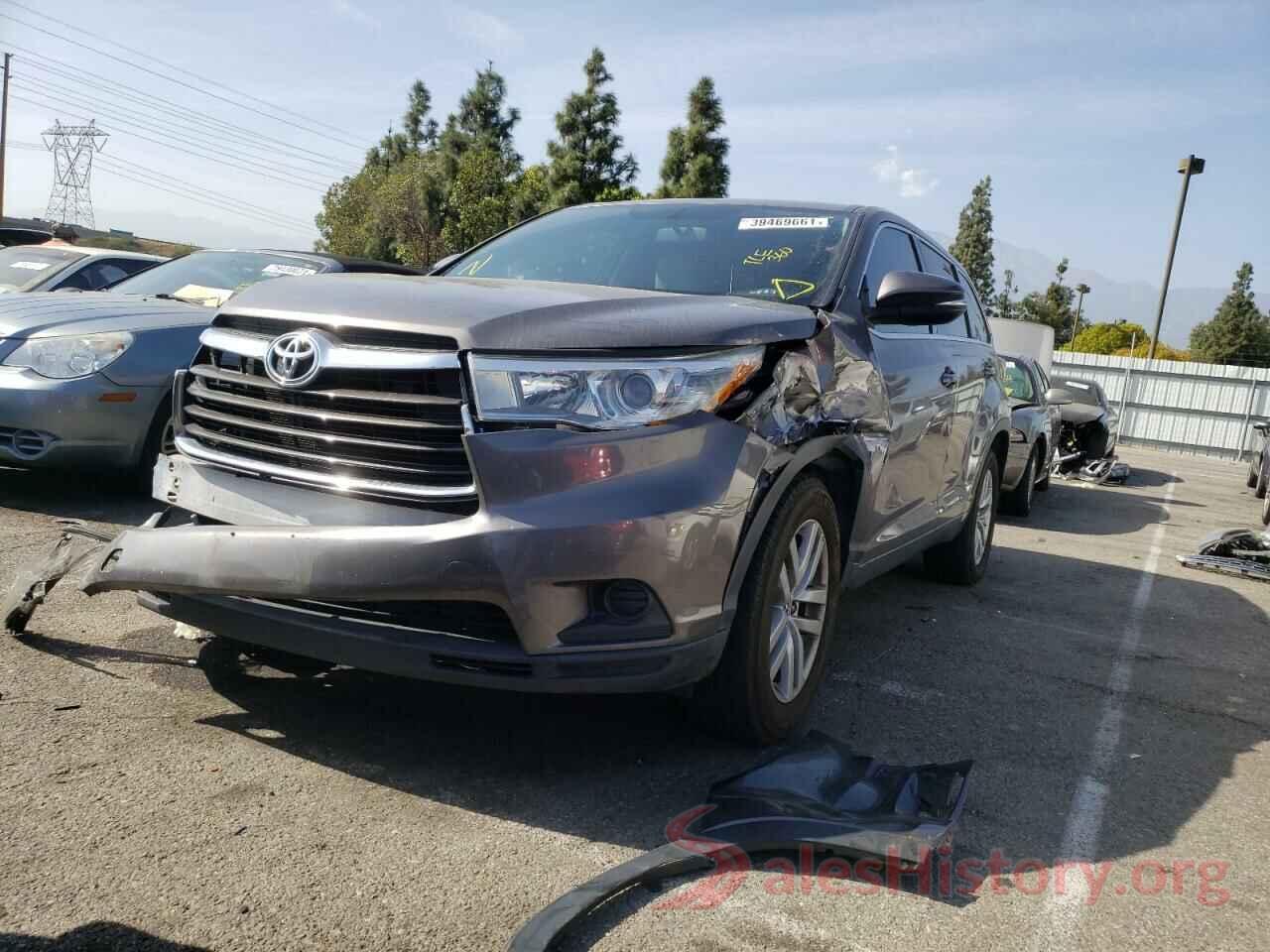 5TDZKRFHXGS184566 2016 TOYOTA HIGHLANDER