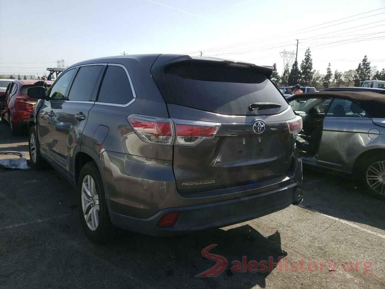 5TDZKRFHXGS184566 2016 TOYOTA HIGHLANDER