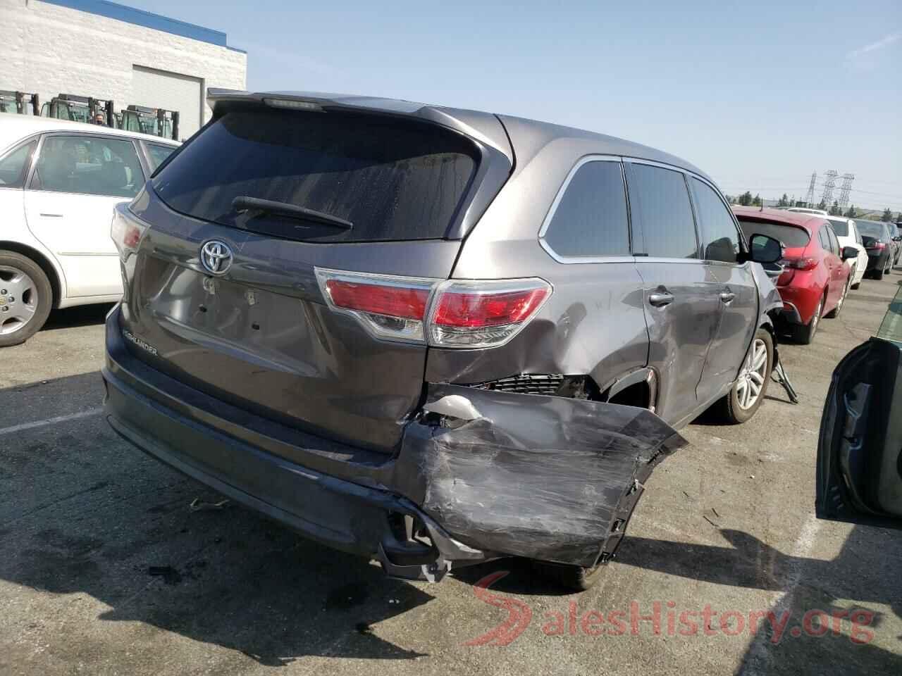 5TDZKRFHXGS184566 2016 TOYOTA HIGHLANDER