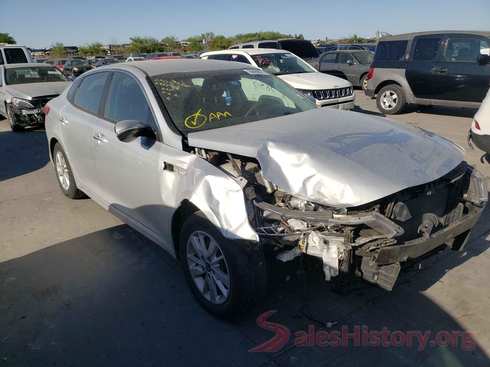 KNAGT4L34G5110434 2016 KIA OPTIMA