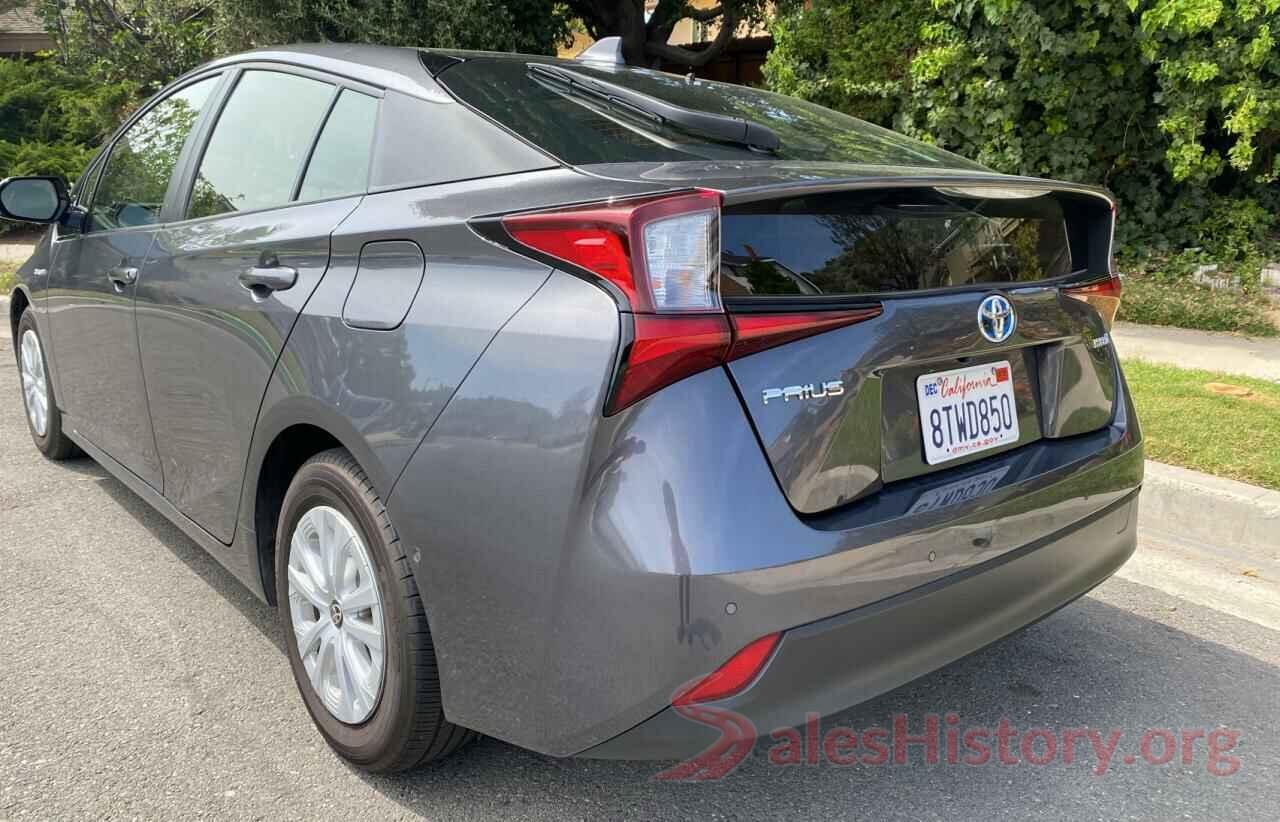 JTDKARFU3K3077032 2019 TOYOTA PRIUS