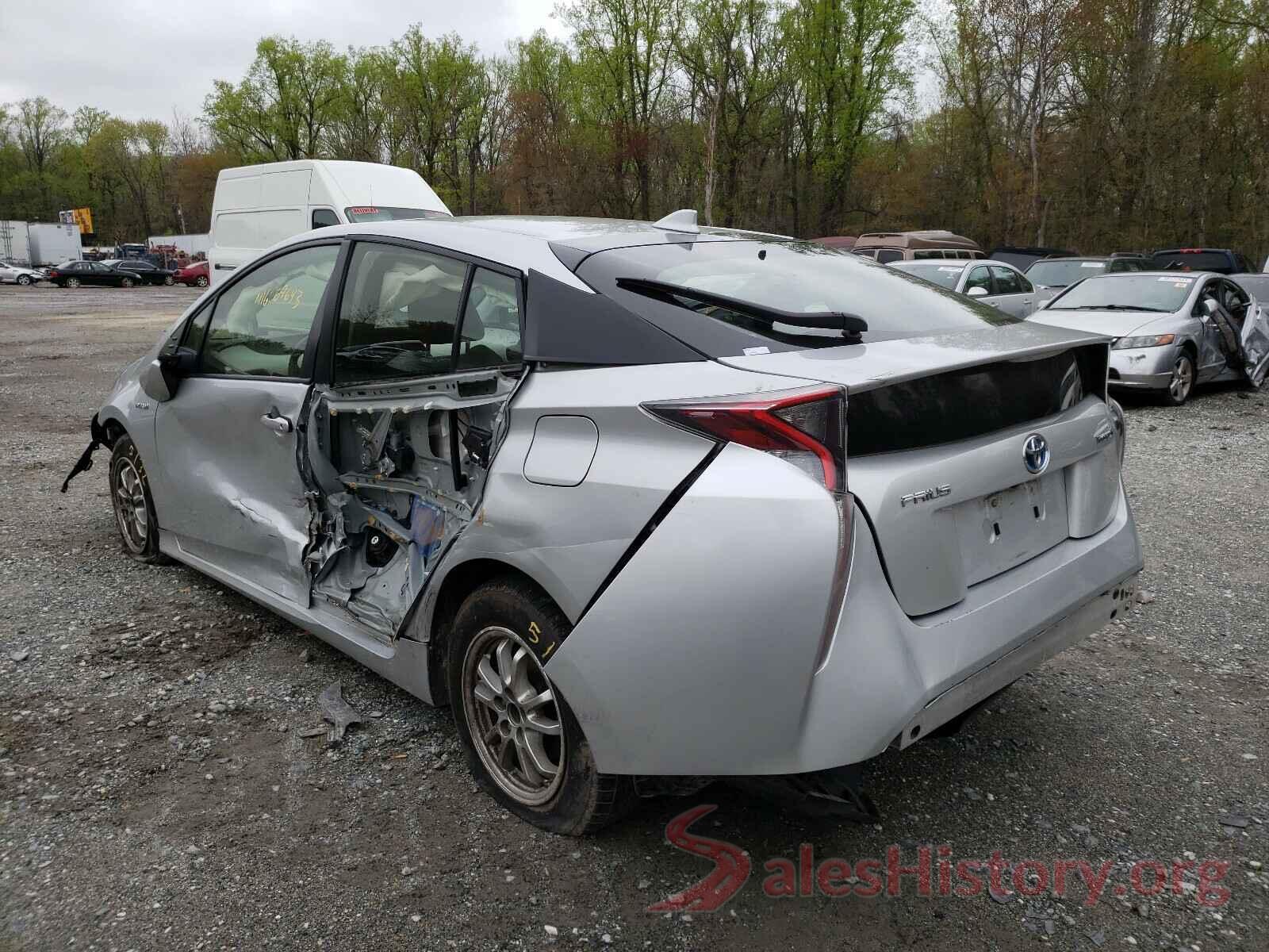 JTDKBRFU4G3001193 2016 TOYOTA PRIUS