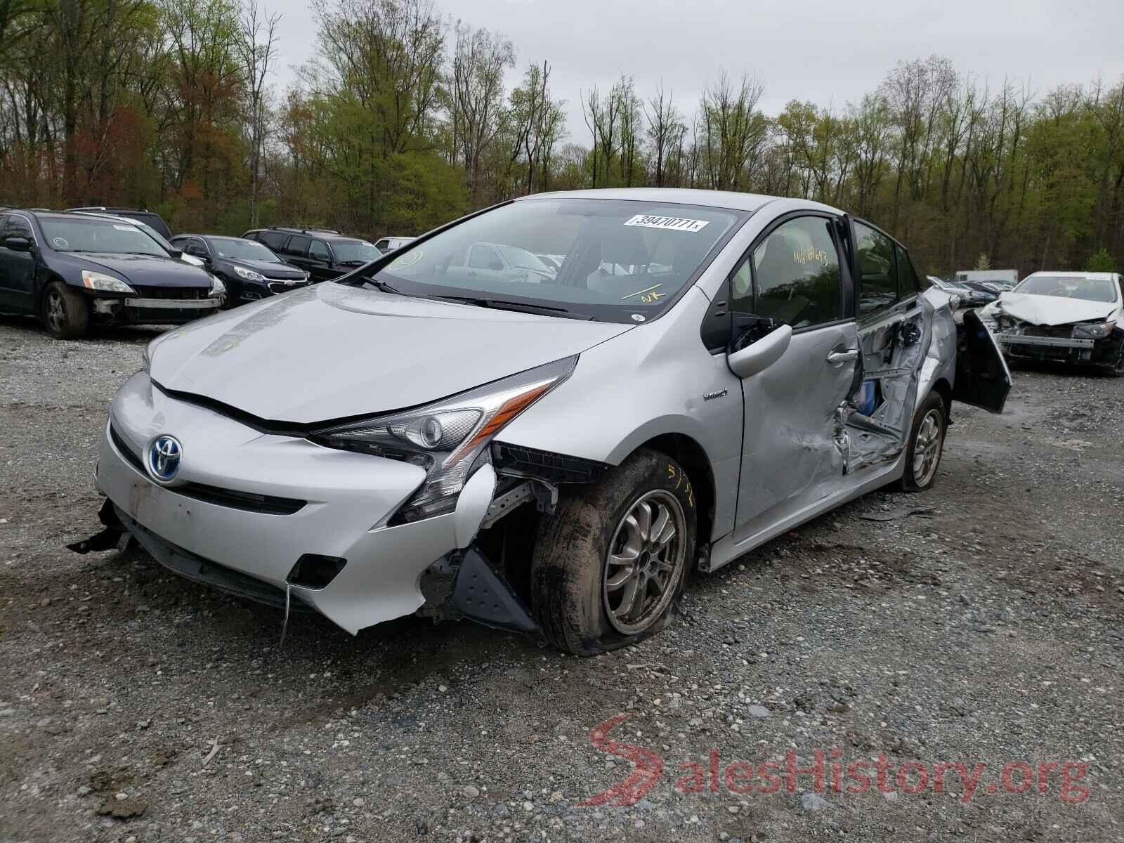 JTDKBRFU4G3001193 2016 TOYOTA PRIUS