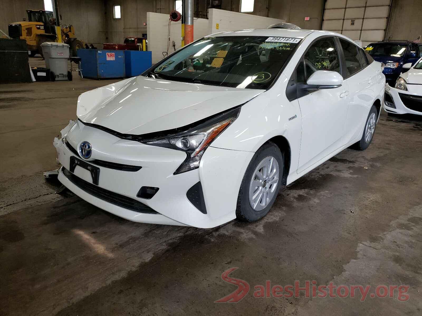 JTDKBRFU3G3014842 2016 TOYOTA PRIUS