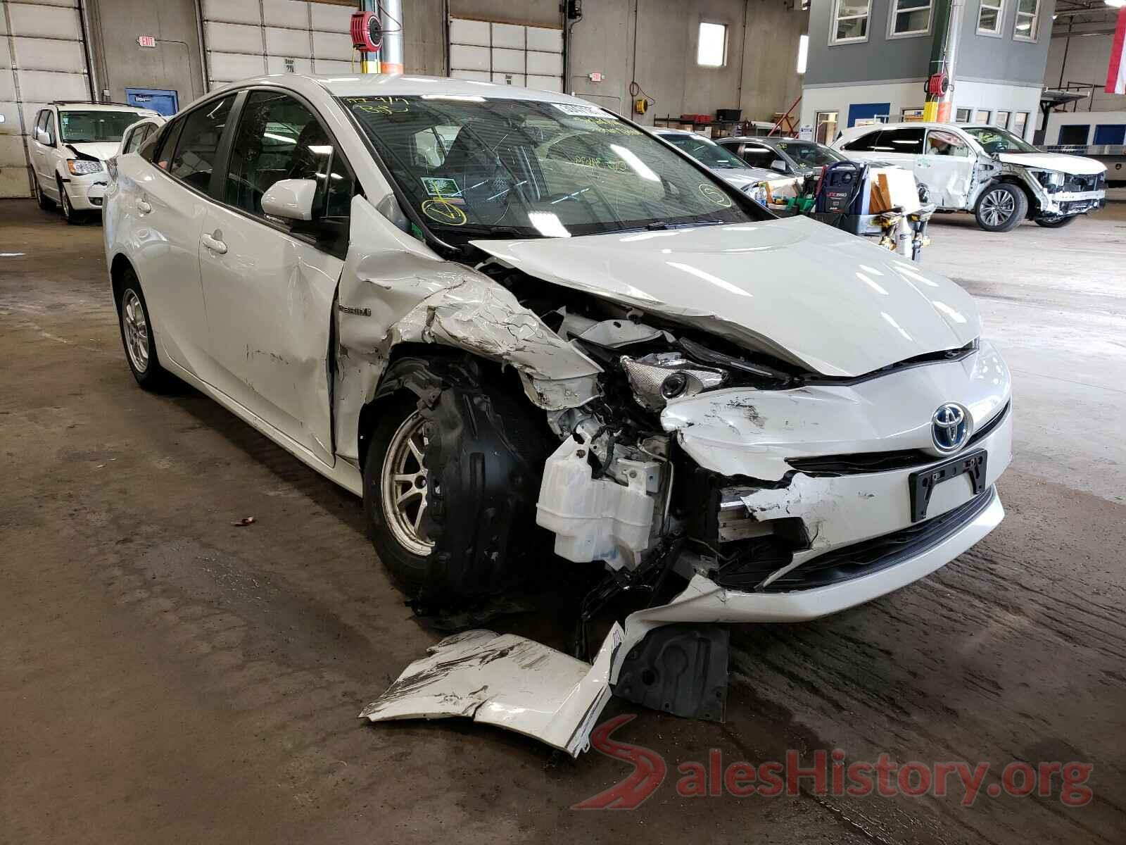 JTDKBRFU3G3014842 2016 TOYOTA PRIUS