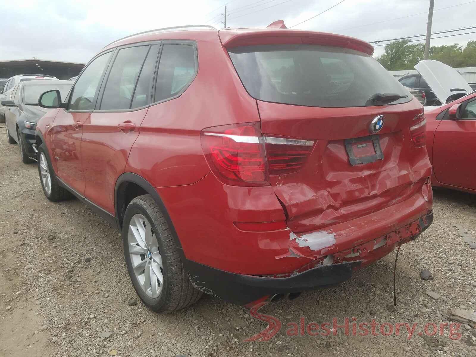 5UXWZ7C31H0V90332 2017 BMW X3