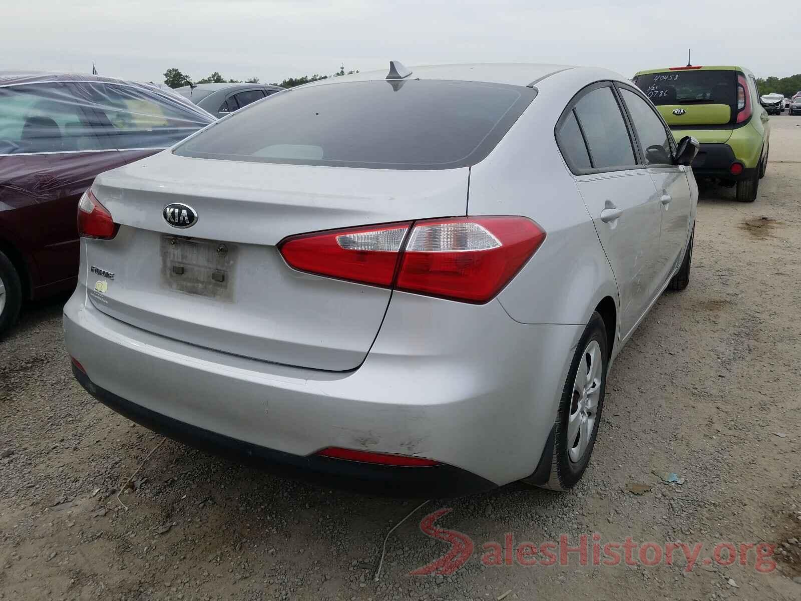 KNAFX4A67G5606664 2016 KIA FORTE