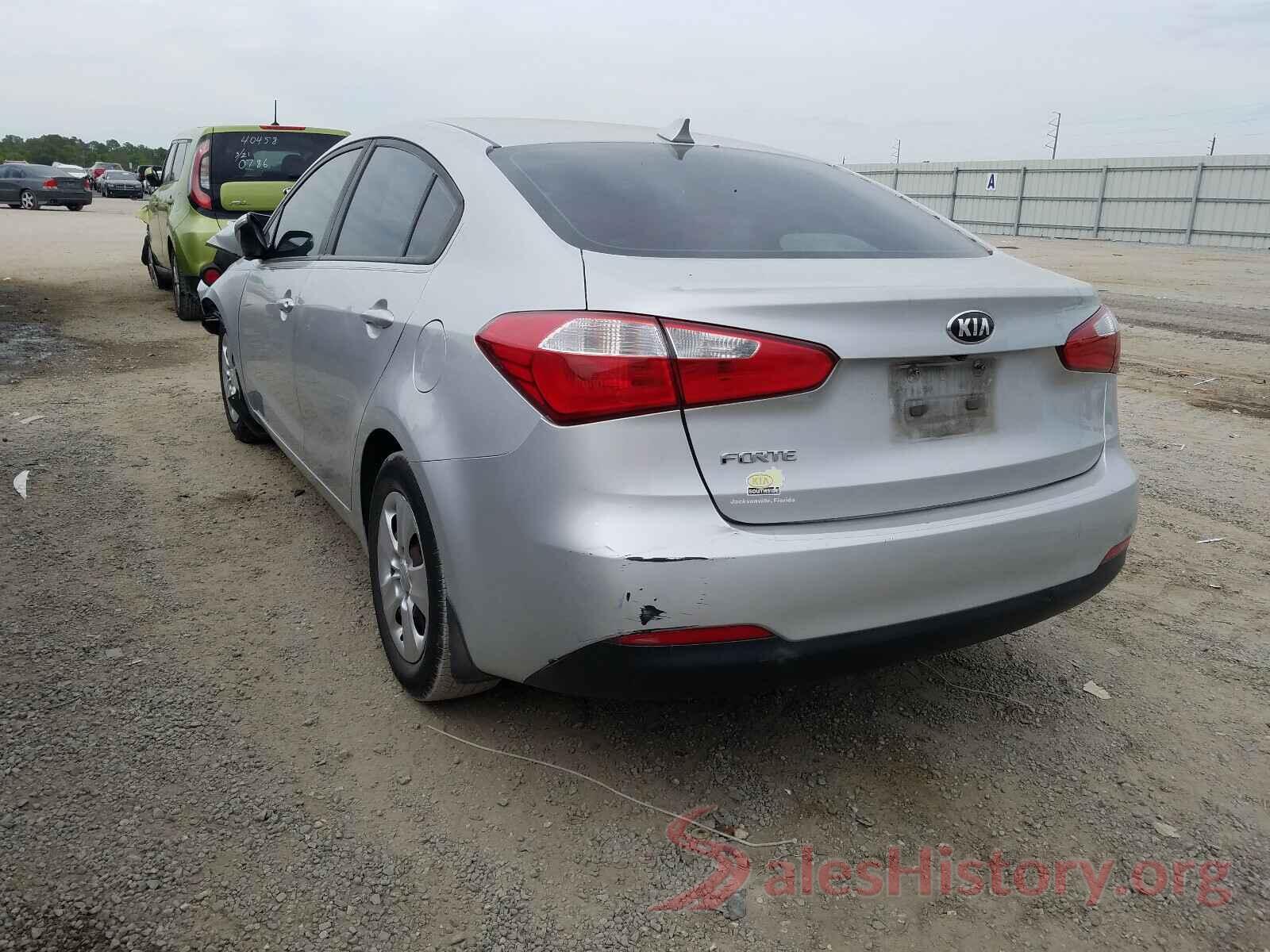 KNAFX4A67G5606664 2016 KIA FORTE