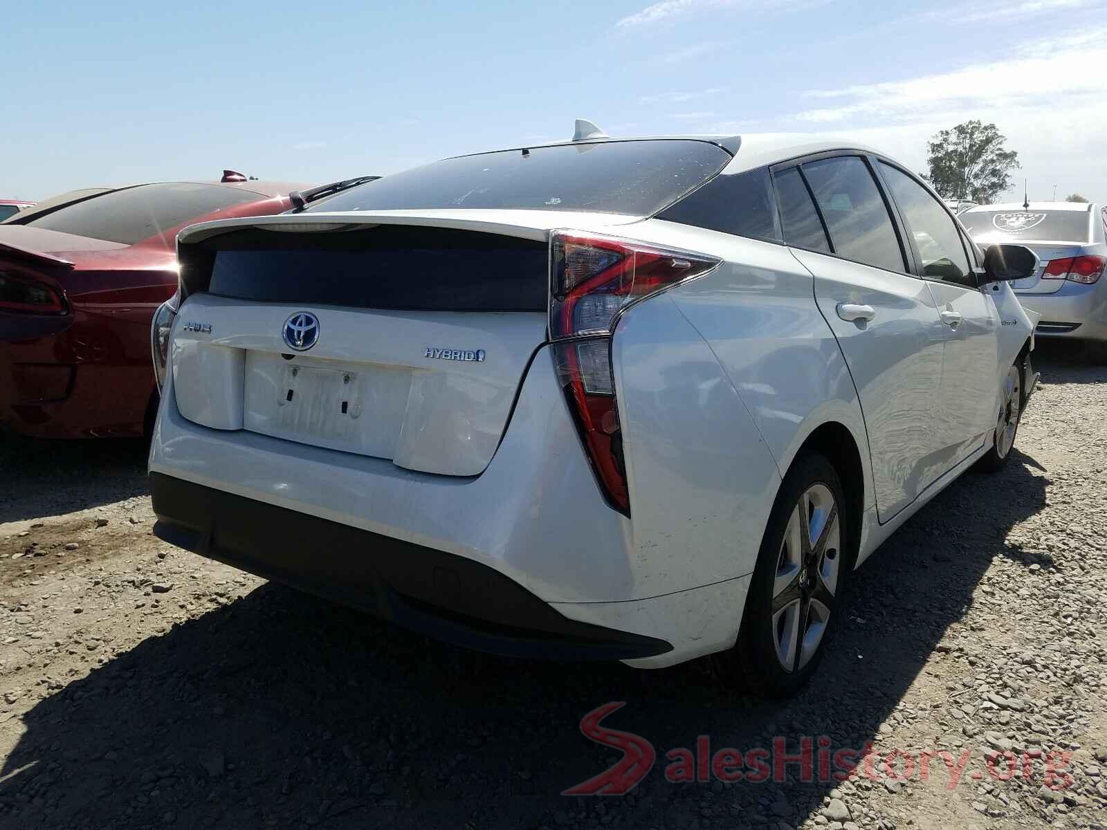 JTDKARFU1G3513660 2016 TOYOTA PRIUS