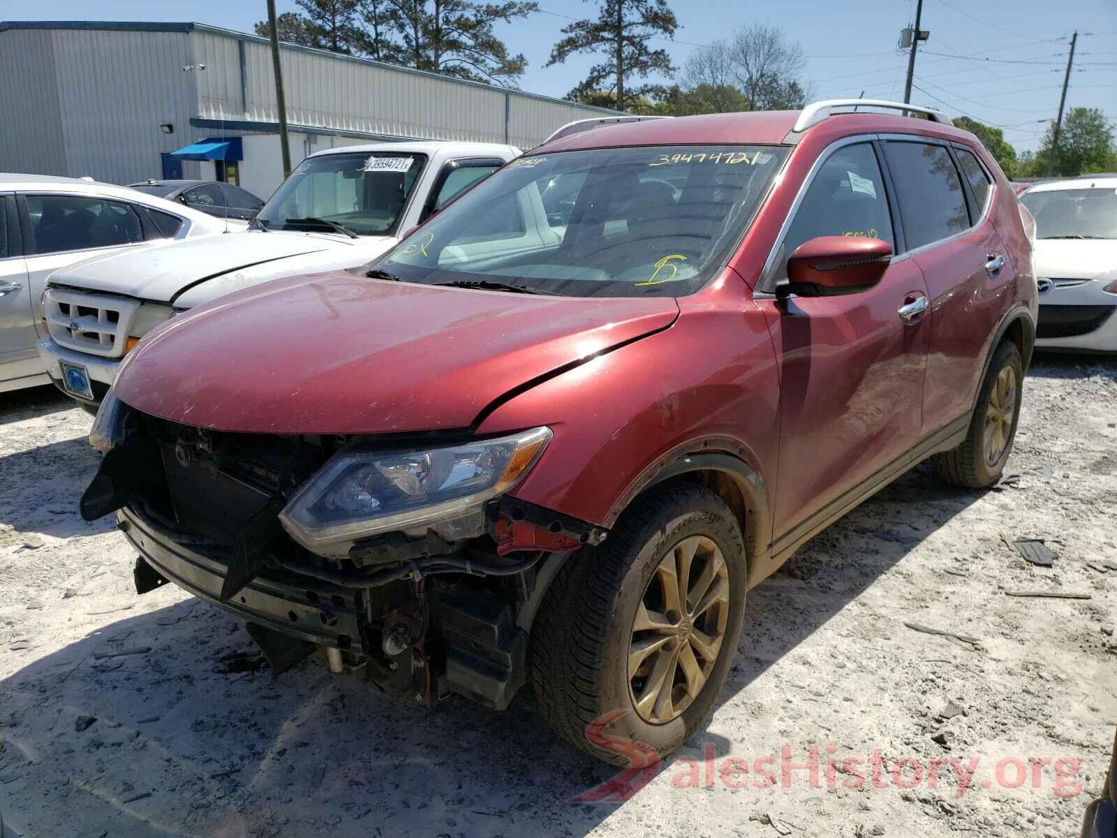 KNMAT2MV6GP703648 2016 NISSAN ROGUE