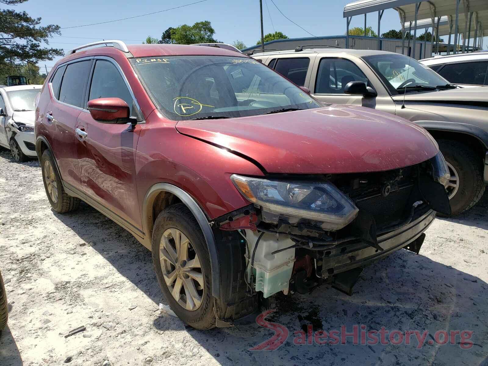 KNMAT2MV6GP703648 2016 NISSAN ROGUE