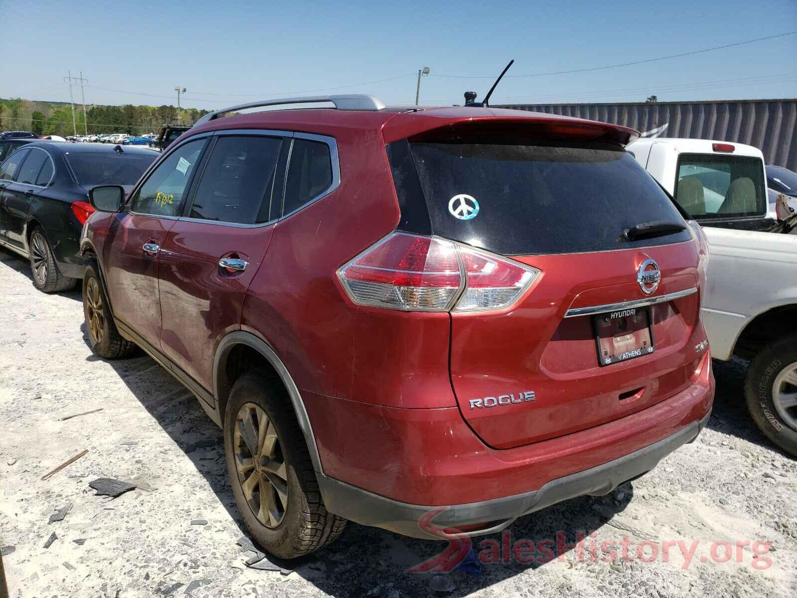 KNMAT2MV6GP703648 2016 NISSAN ROGUE