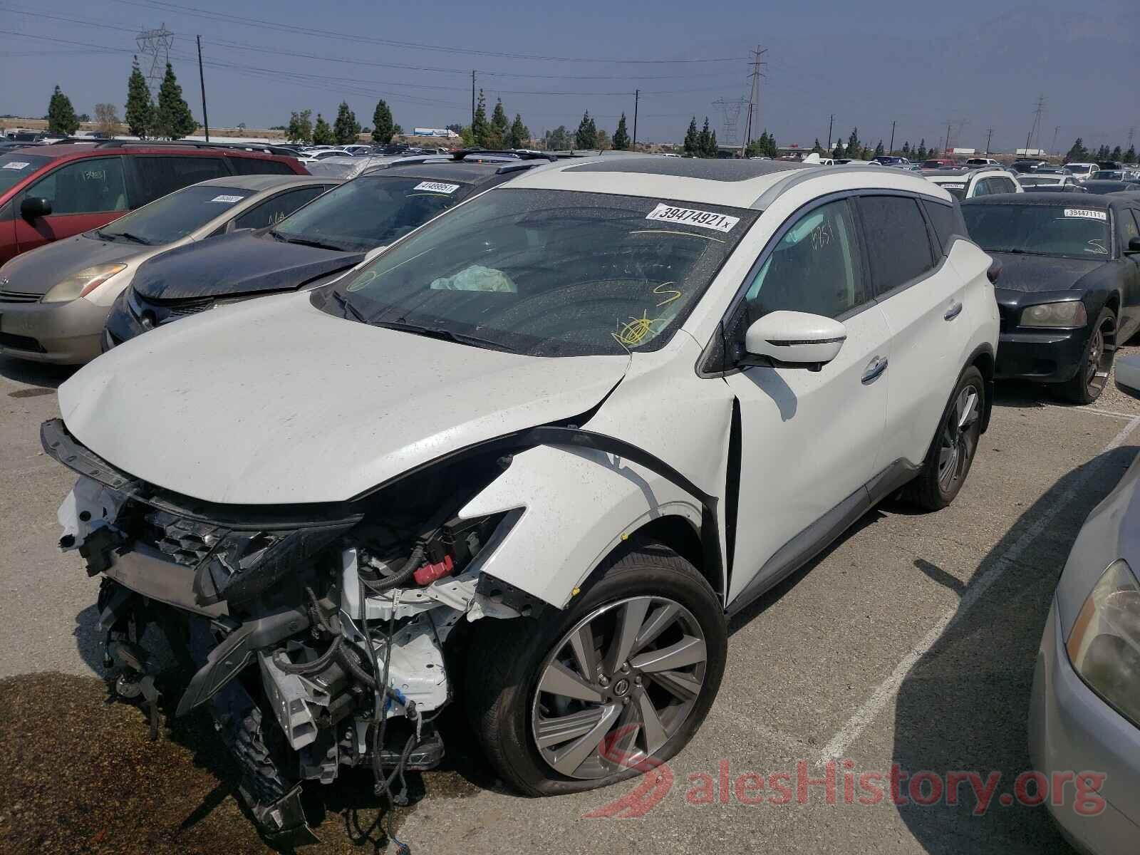 5N1AZ2MJ5KN148848 2019 NISSAN MURANO