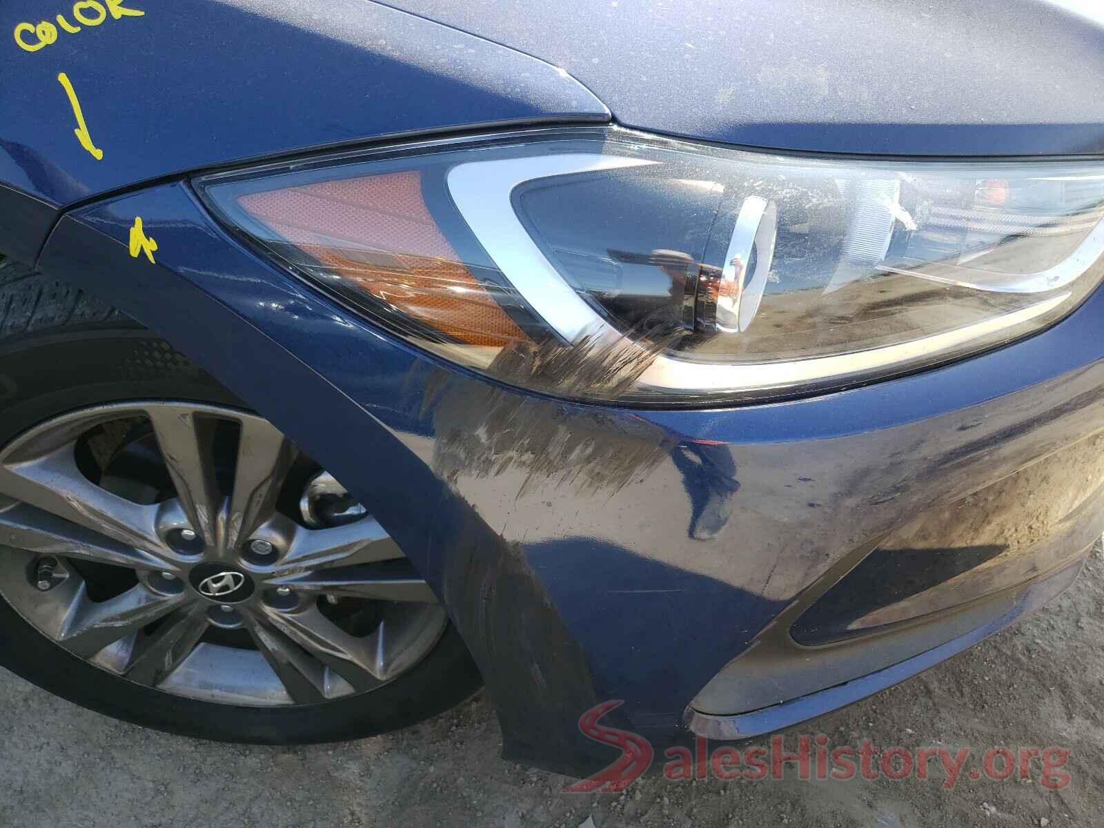 5NPD84LF1HH012769 2017 HYUNDAI ELANTRA