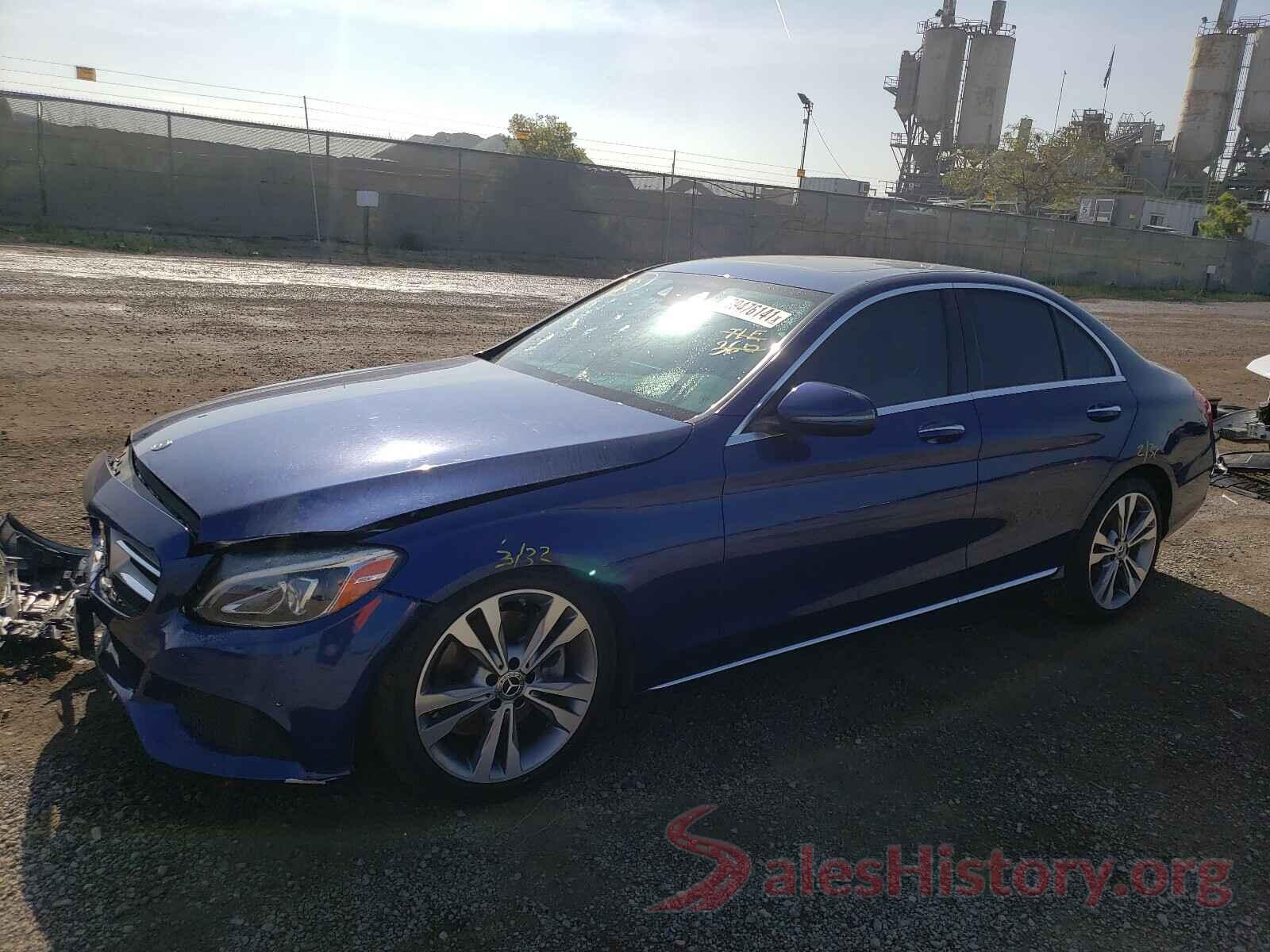 55SWF4JB4JU277025 2018 MERCEDES-BENZ C CLASS